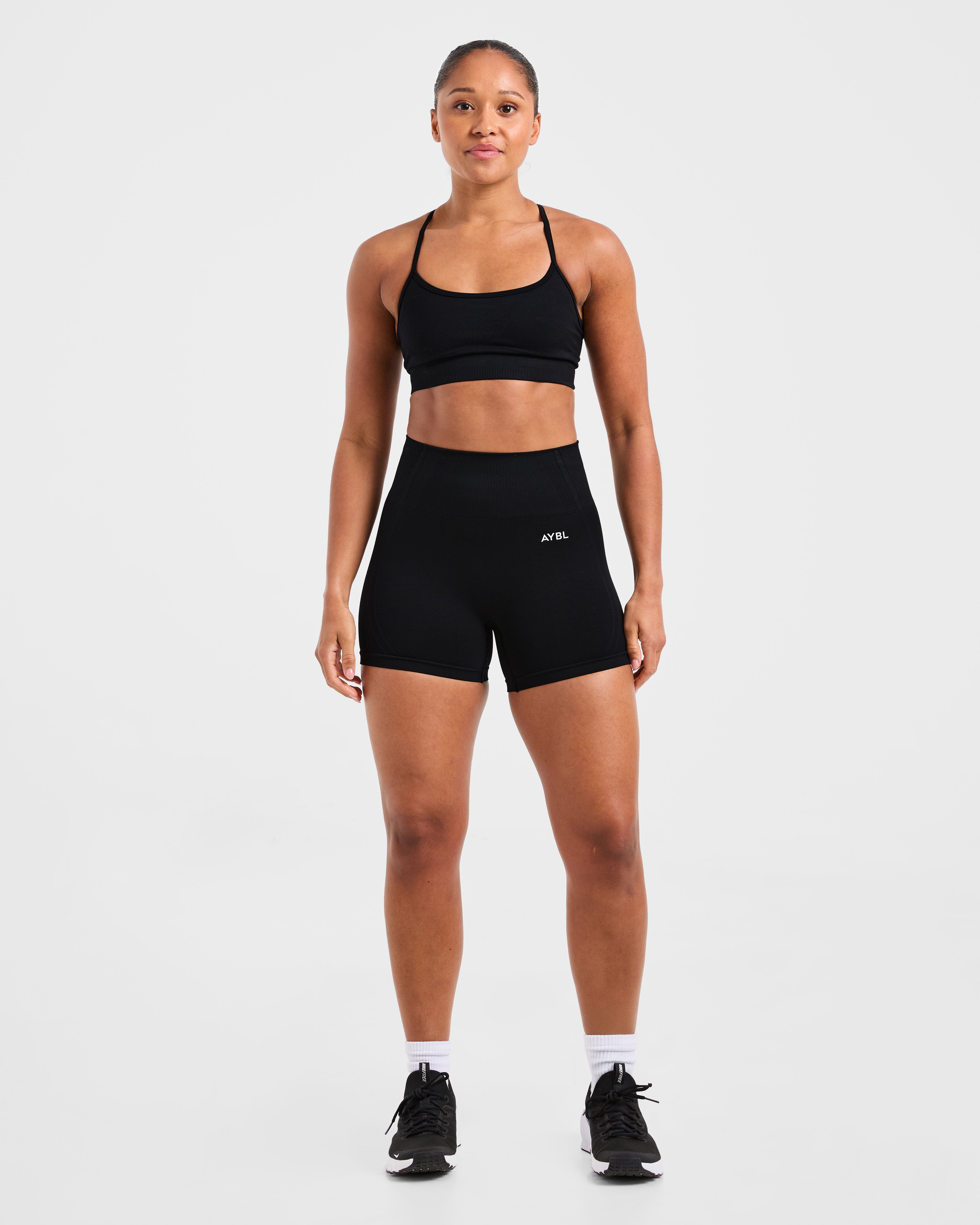 Empower Seamless Sports Bra - Zwart