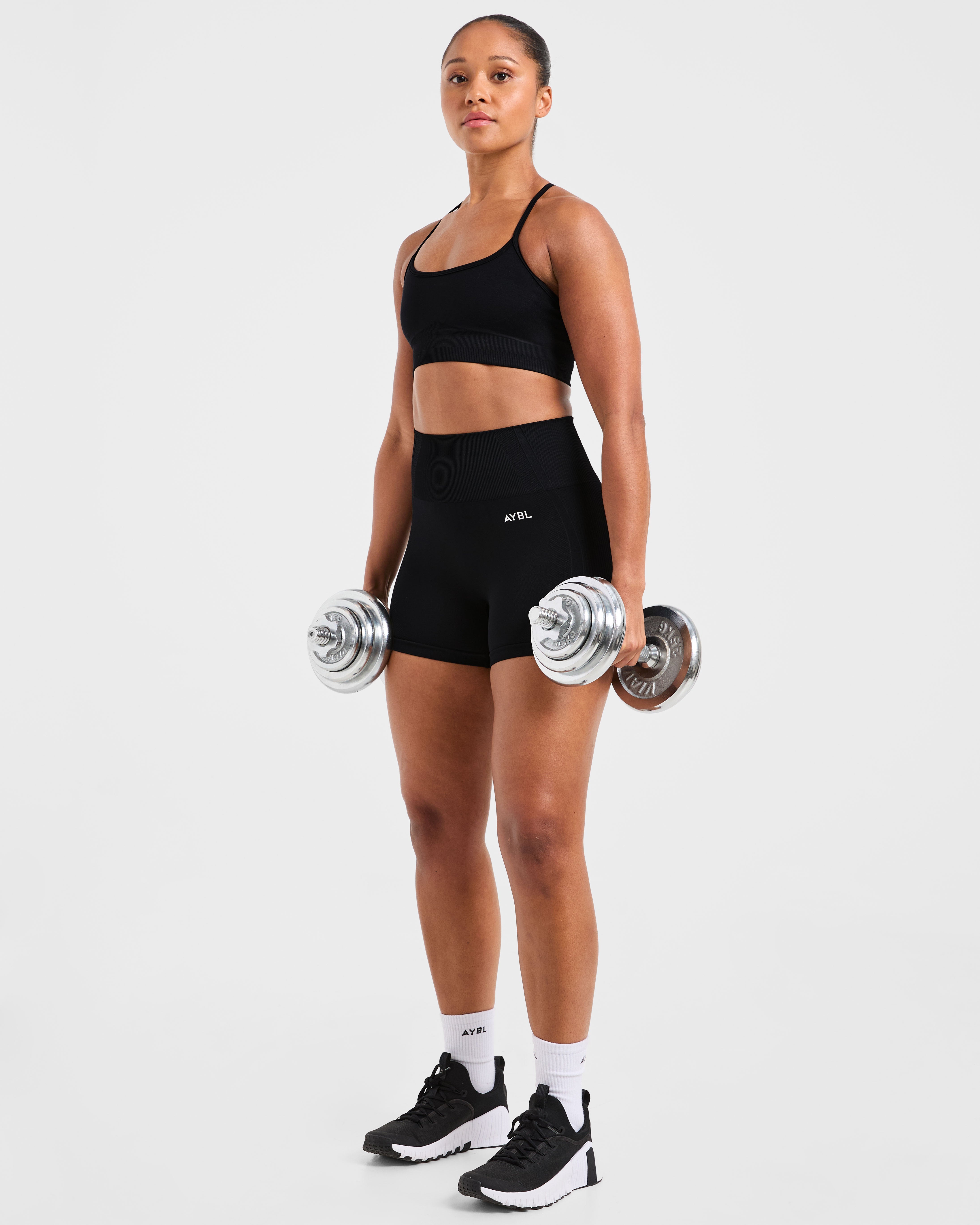Empower Seamless Sports Bra - Zwart