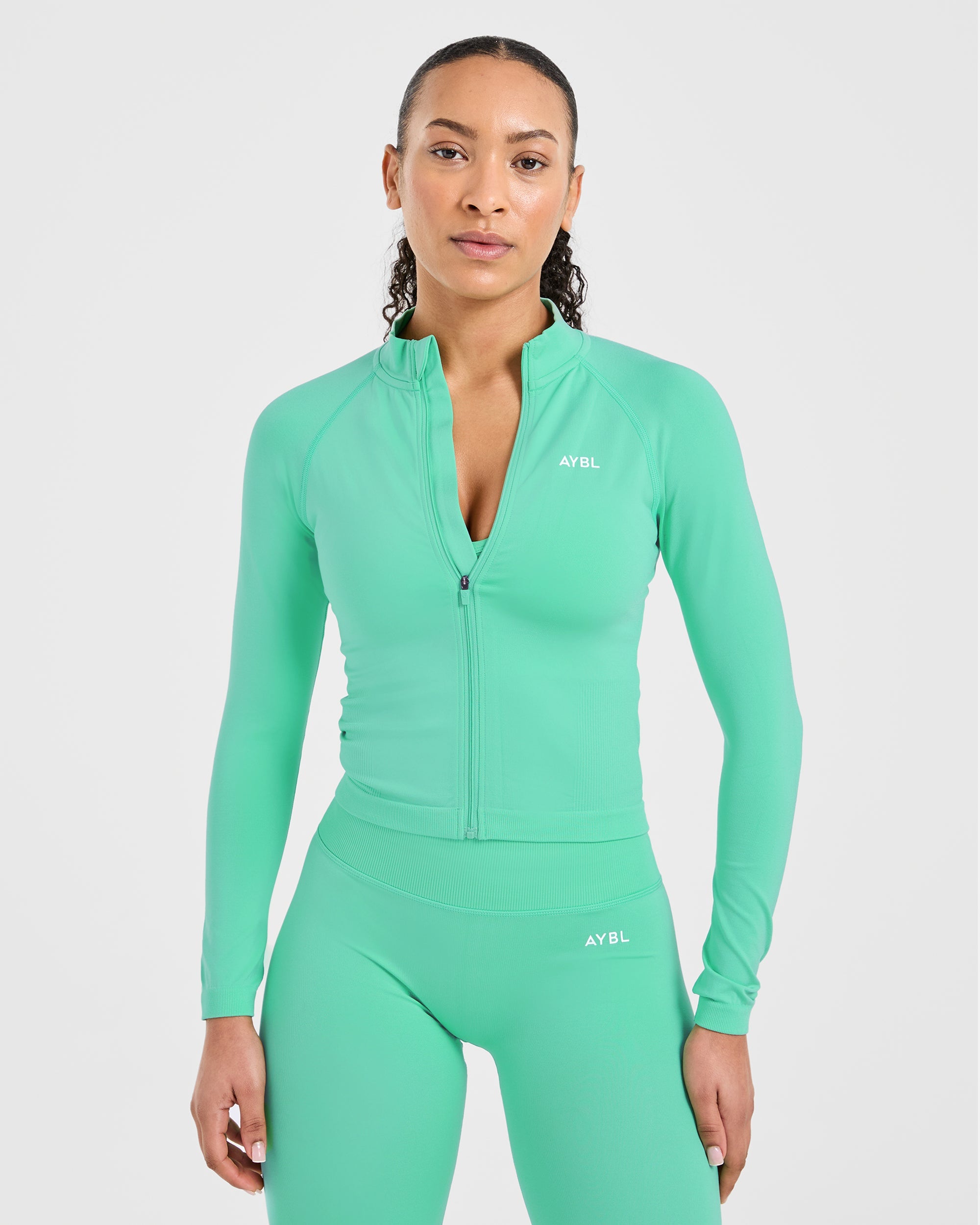 Adapt Seamless Jacket - Spring Mint