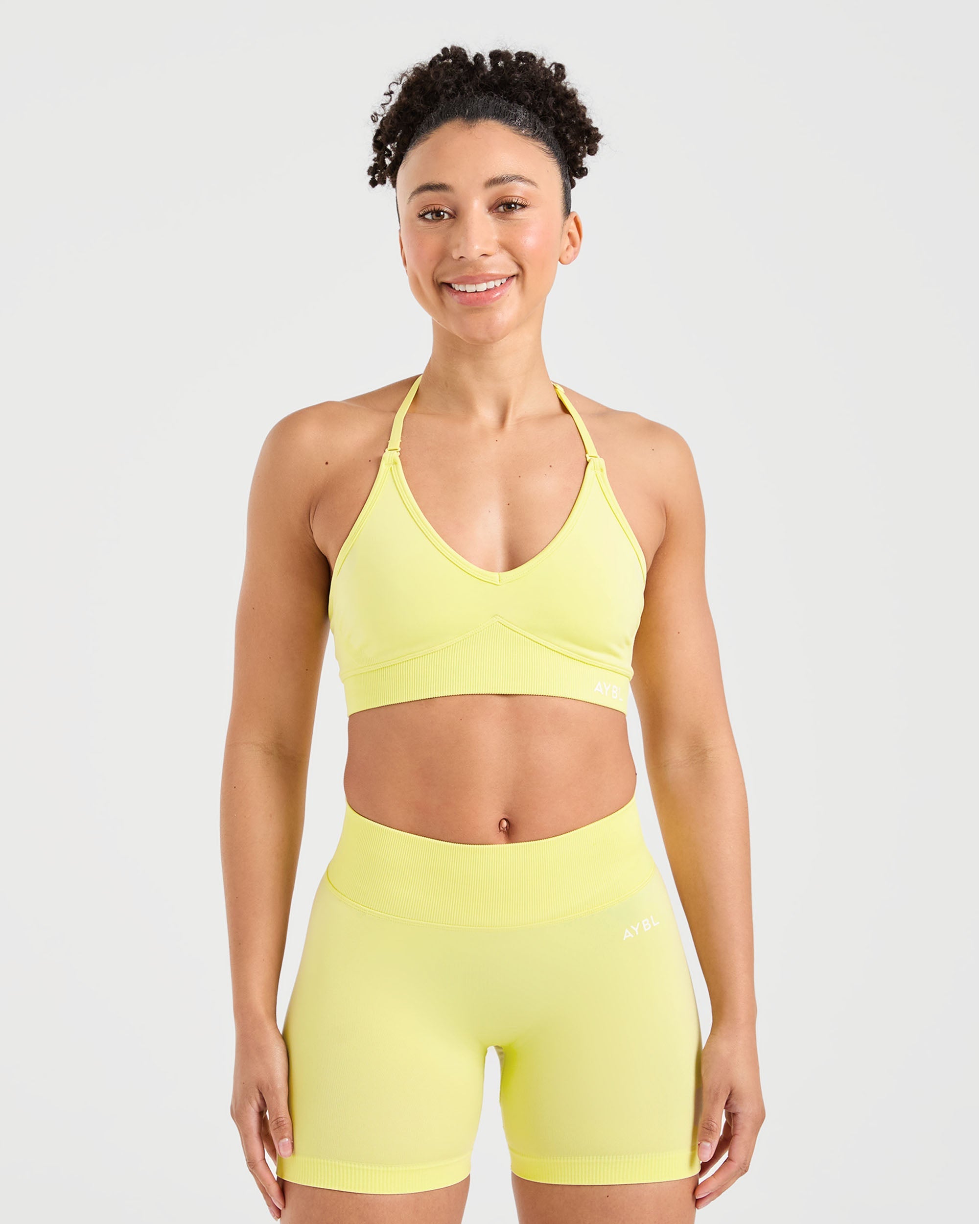 Adapt Seamless Sports Bra - Spring Geel