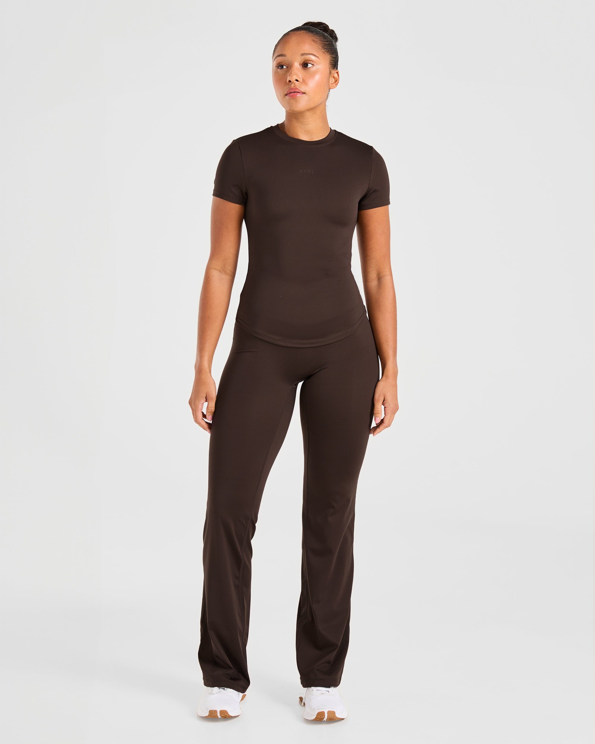 Sculpt T Shirt - Deep Cocoa Bruin
