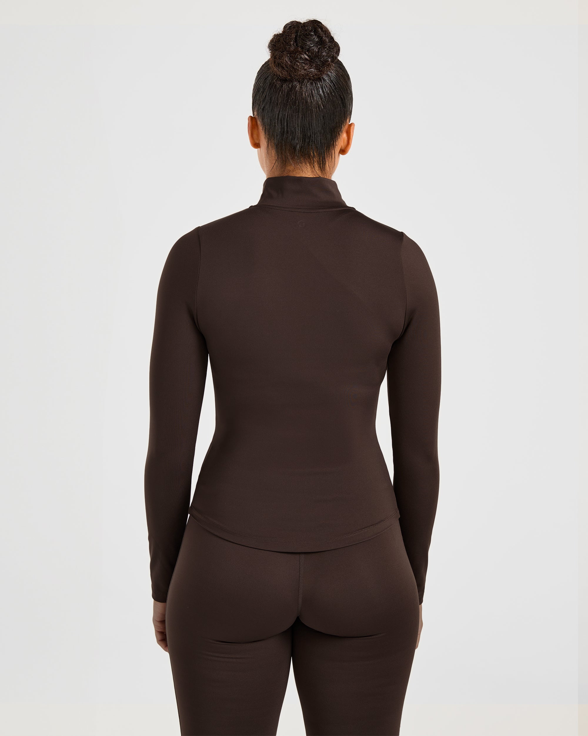 Sculpt Zip Jacket - Deep Cocoa Bruin