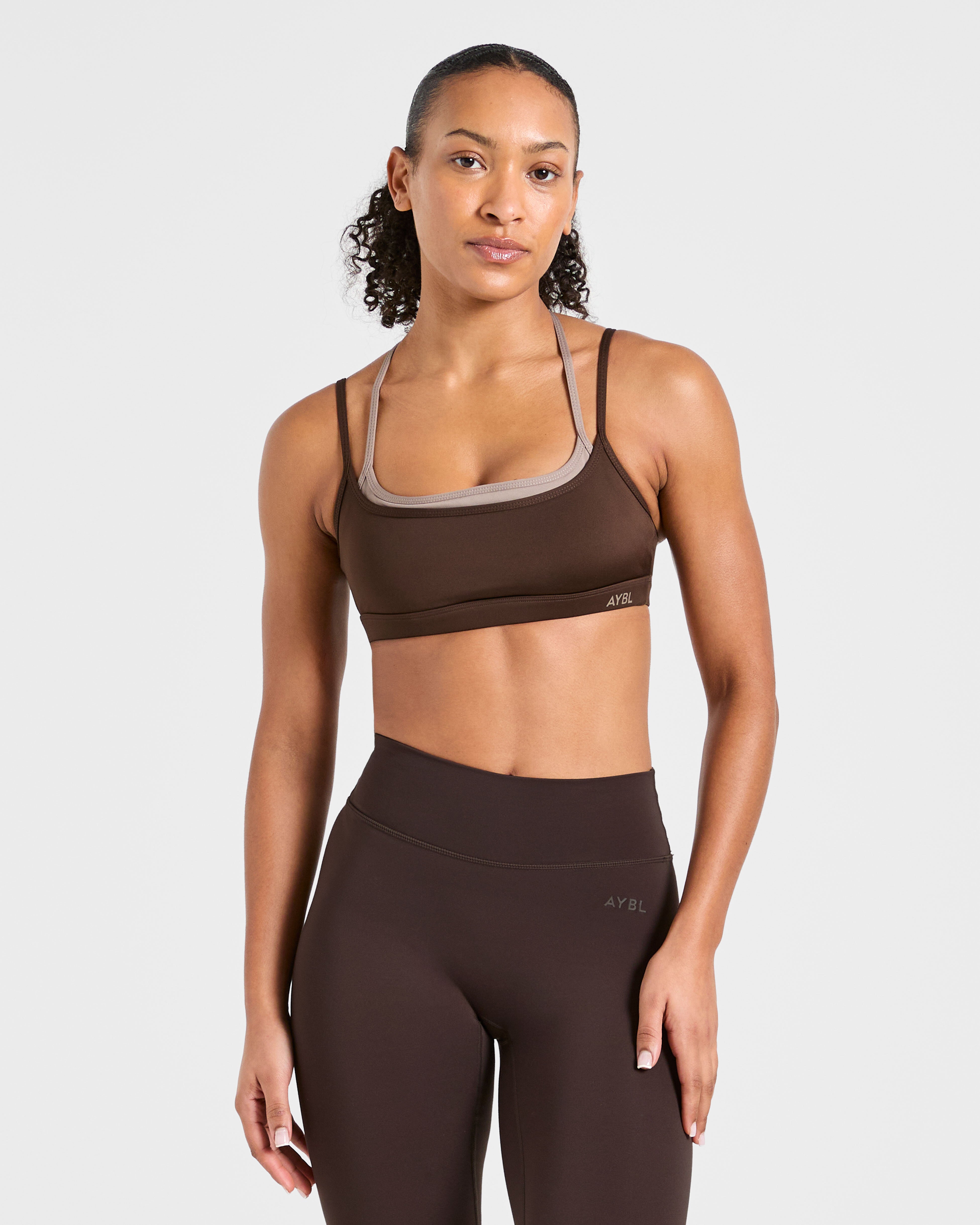 Essential Double Layer Sports Bra - Bruin