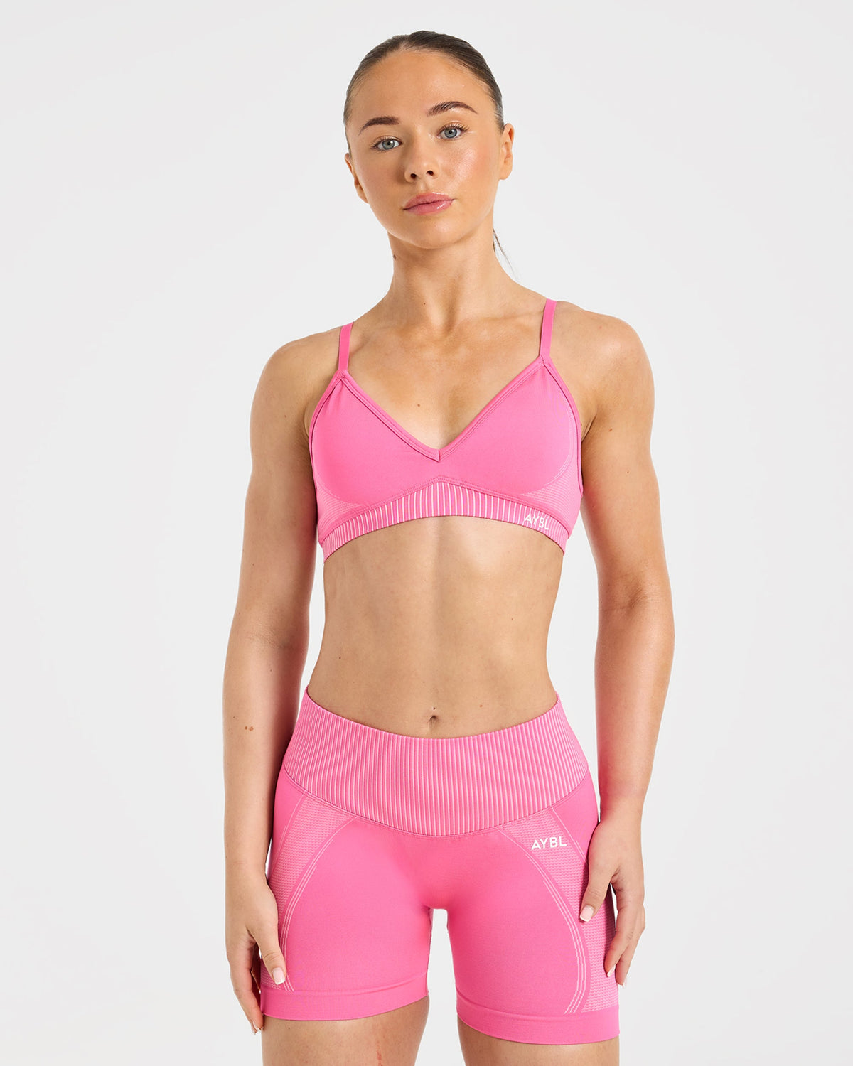 Charge Seamless Sports Bra - Roze