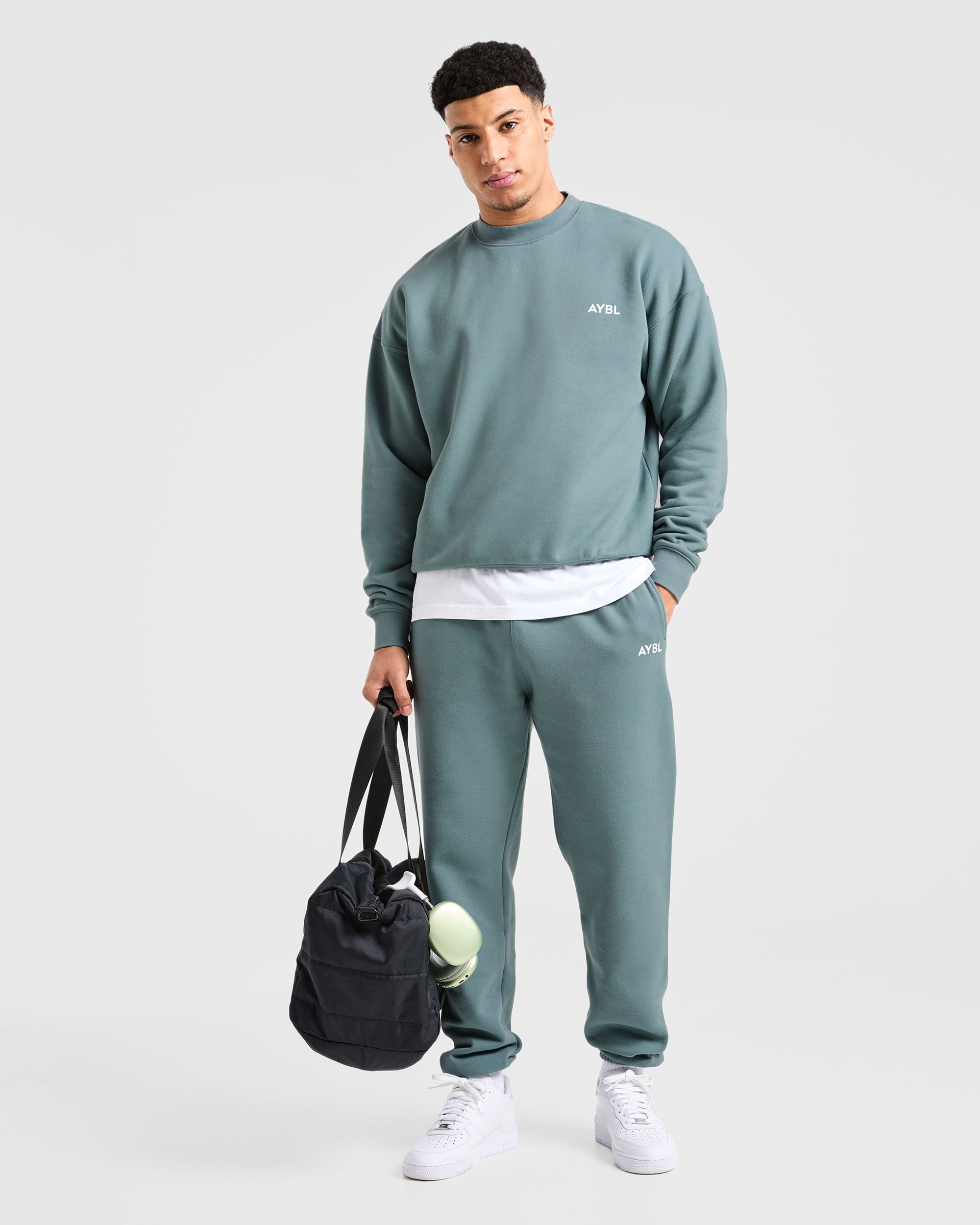 Essential Oversized Sweater - Dusty Blue