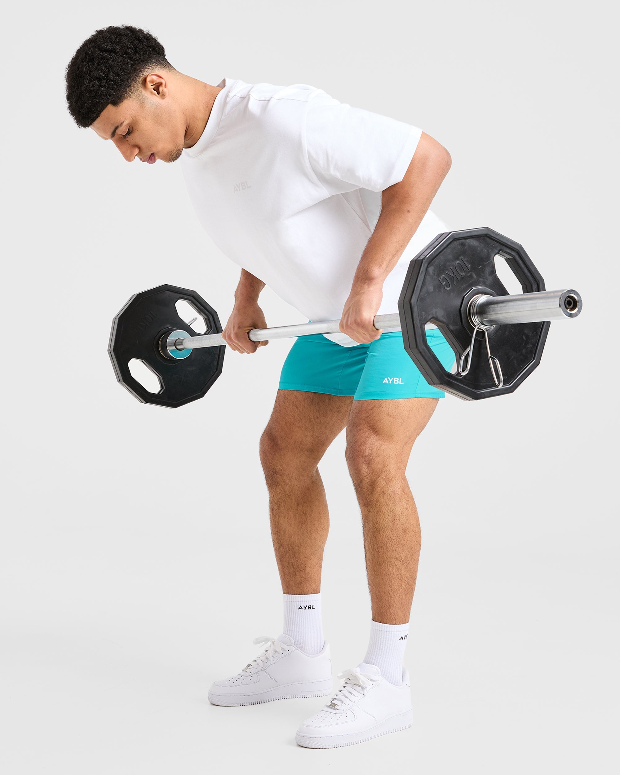 Core 7" Shorts - Aqua Blauw
