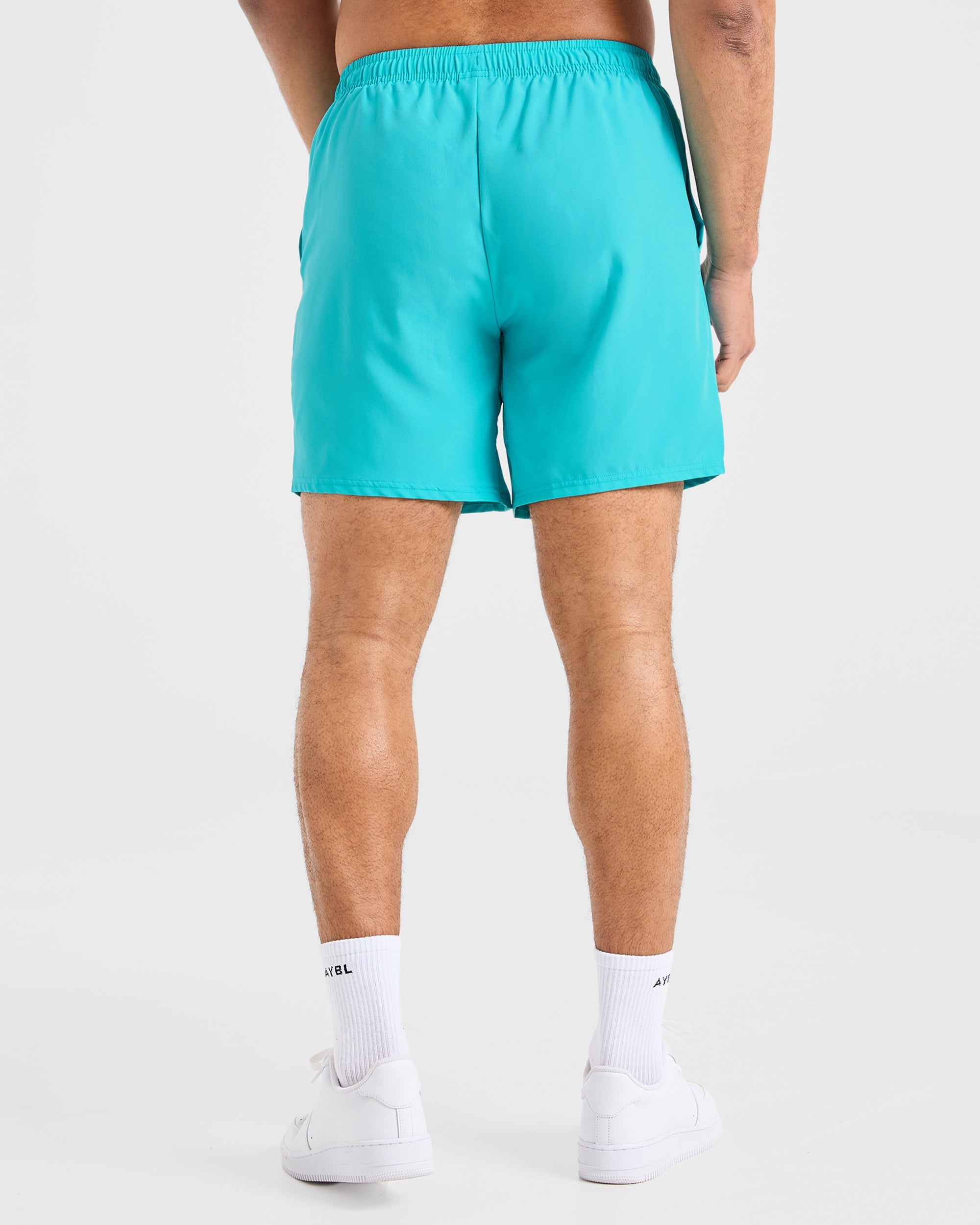 Core 7" Shorts - Aqua Blauw