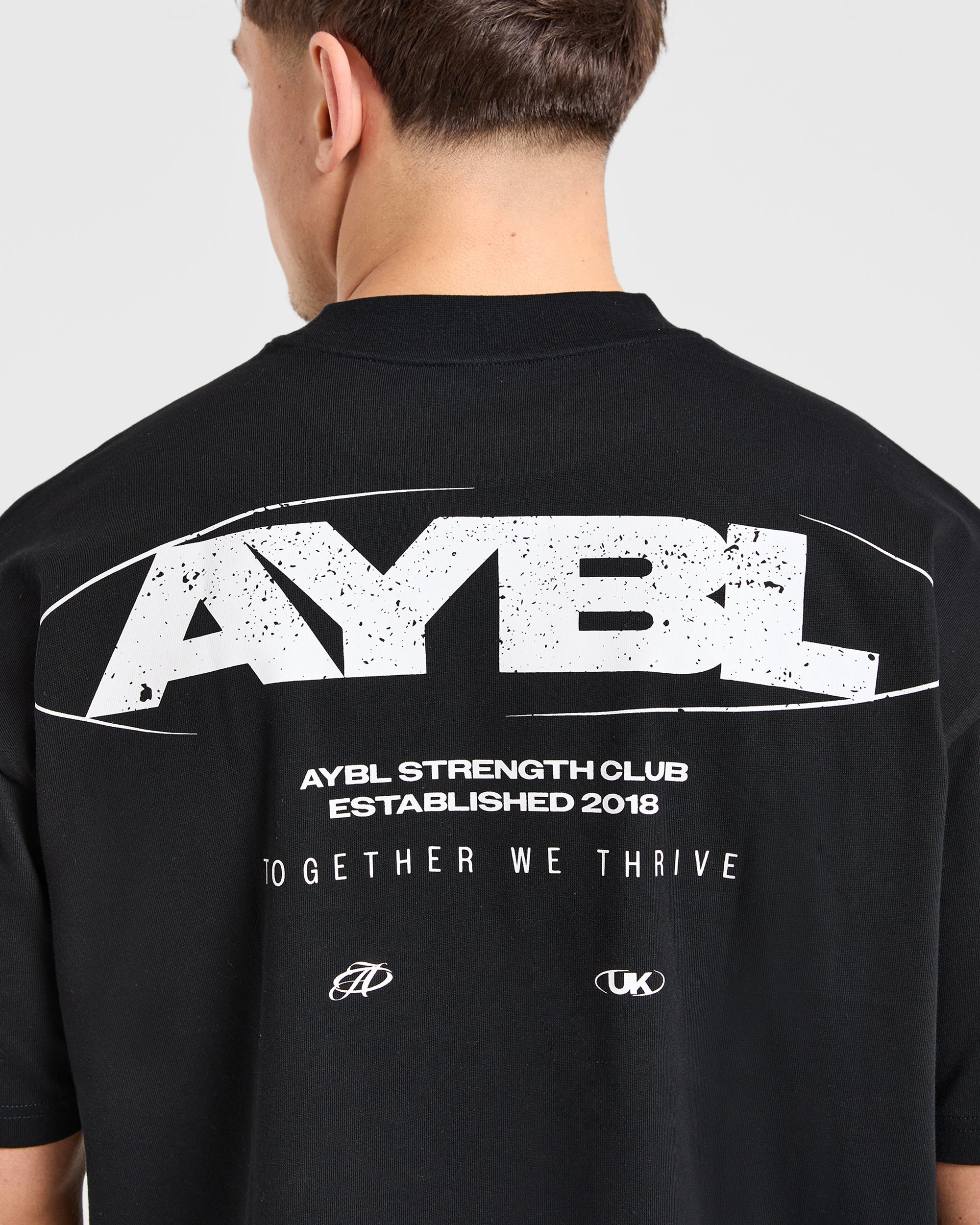 Orbit Oversized T Shirt - Zwart