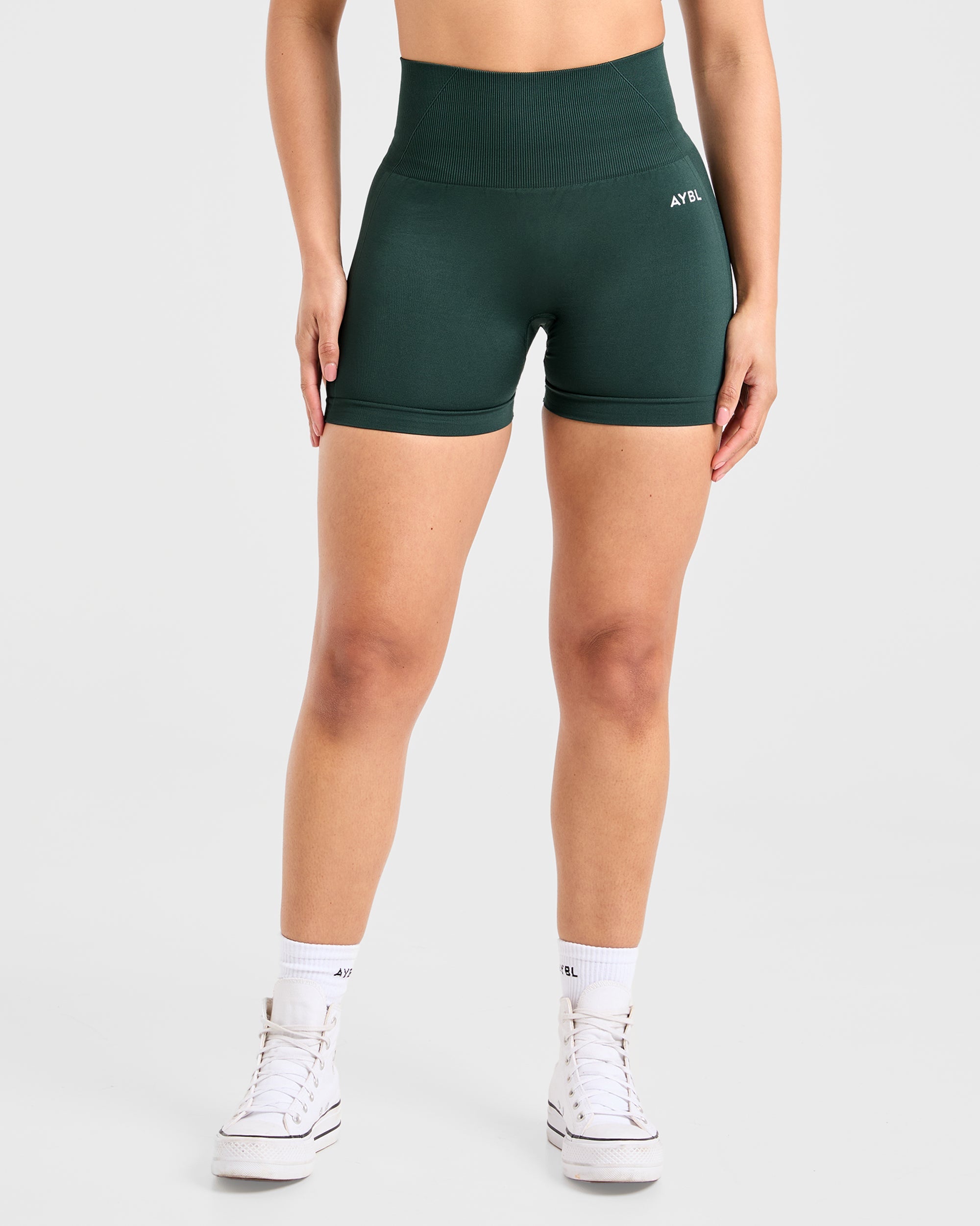 Empower Seamless Shorts - Dark Groen