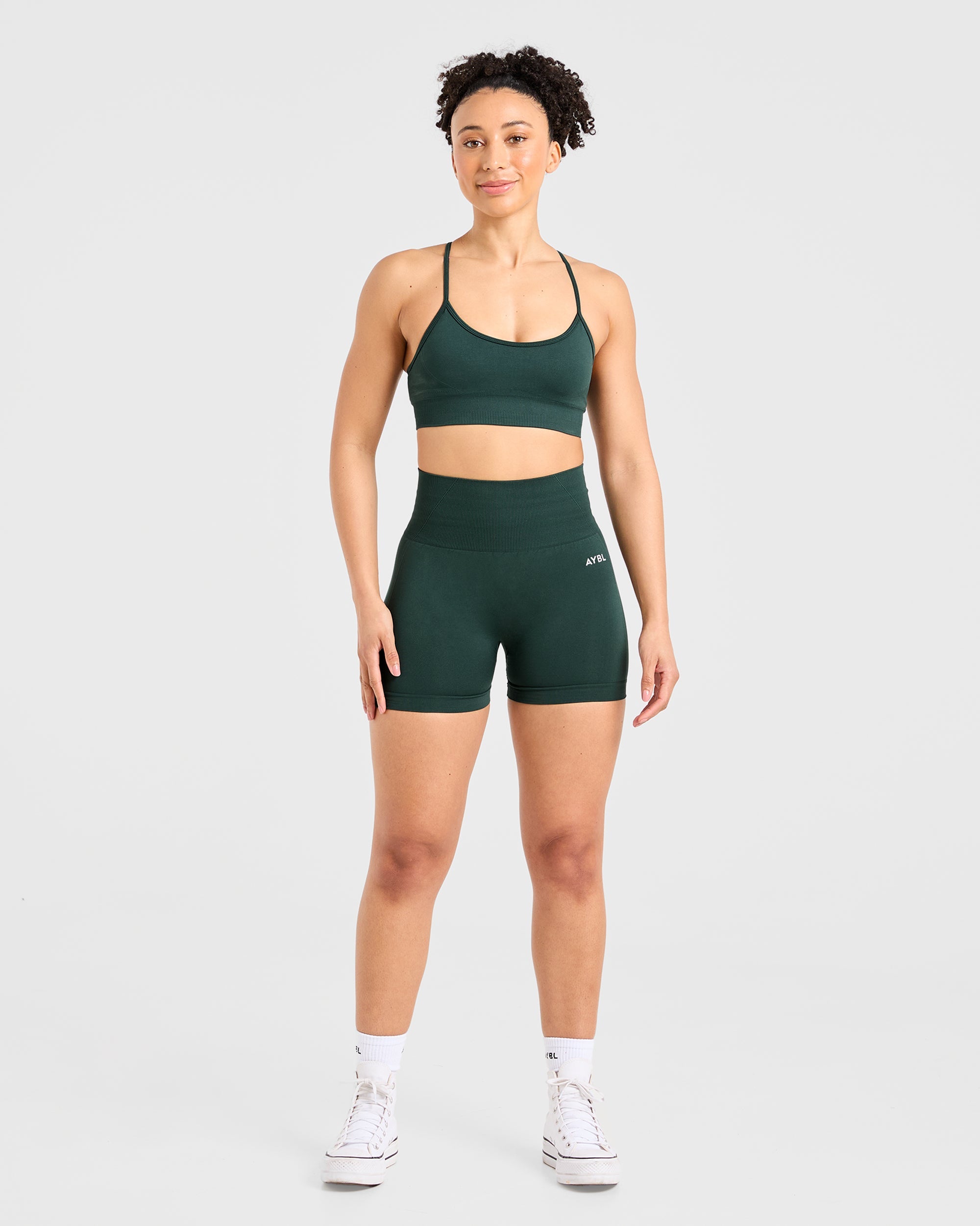 Empower Seamless Sports Bra - Dark Groen