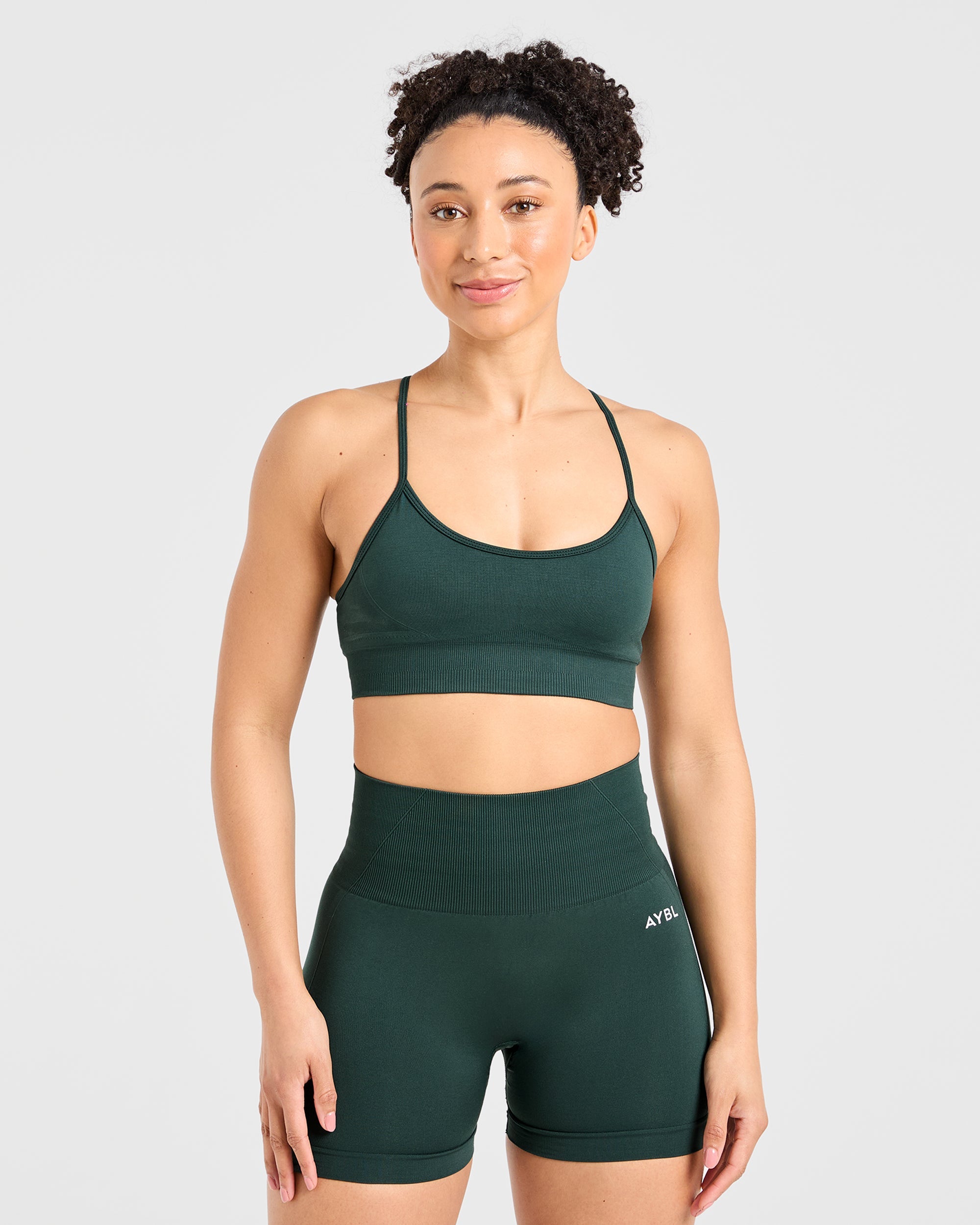 Empower Seamless Sports Bra - Dark Groen