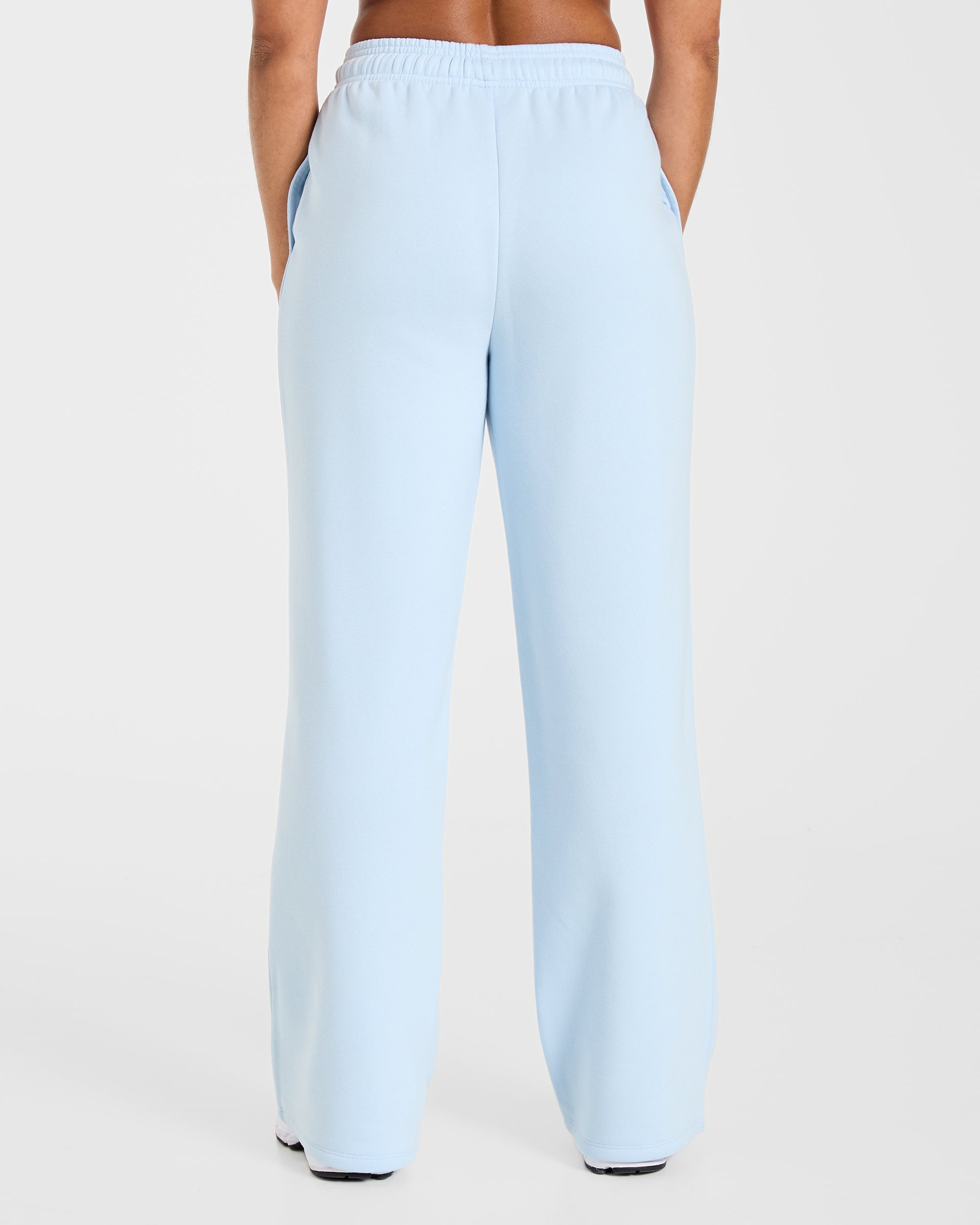 Lifestyle Oversized Straight Leg Joggers - Spring Blauw