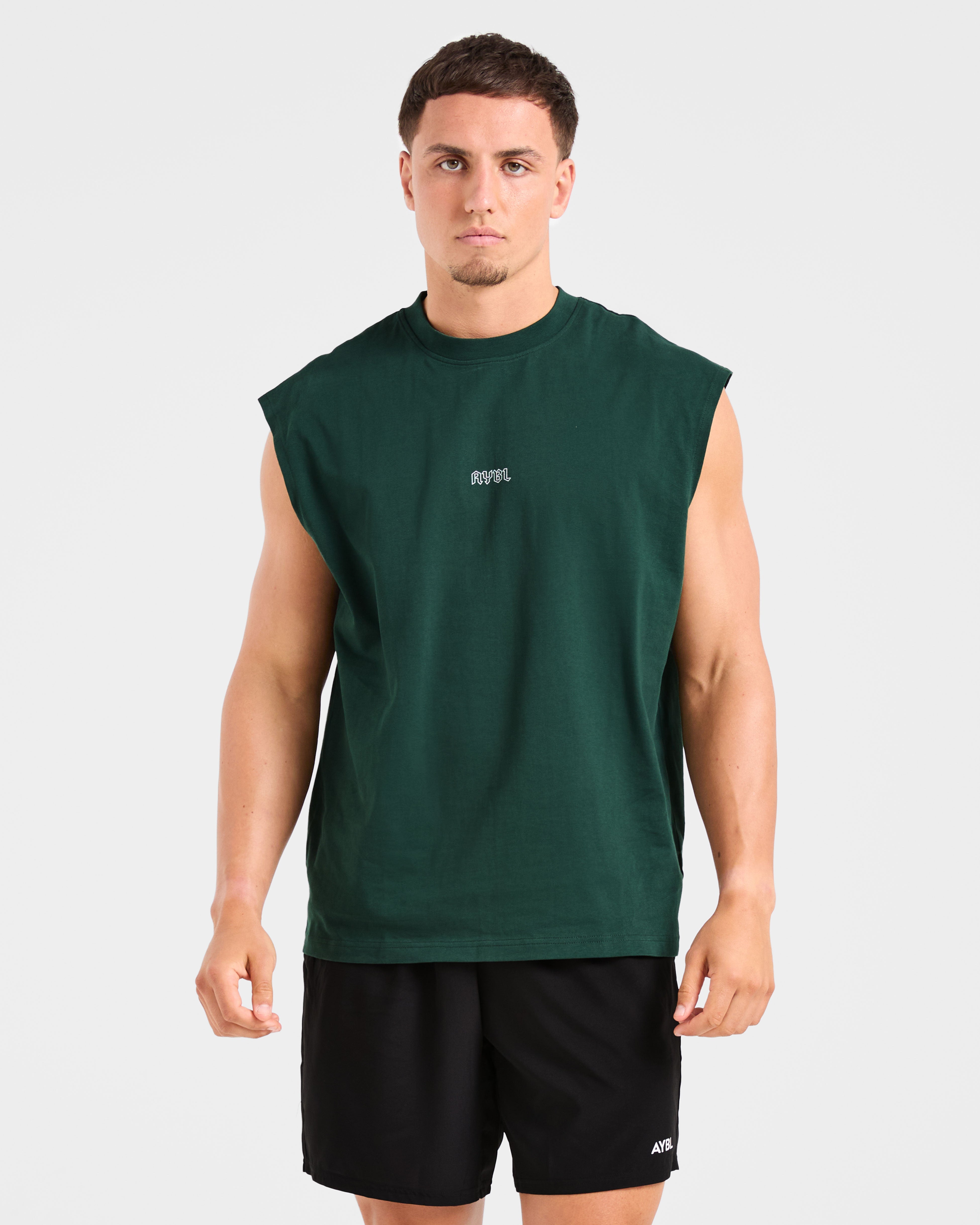 Rebound Tank - Forest Green