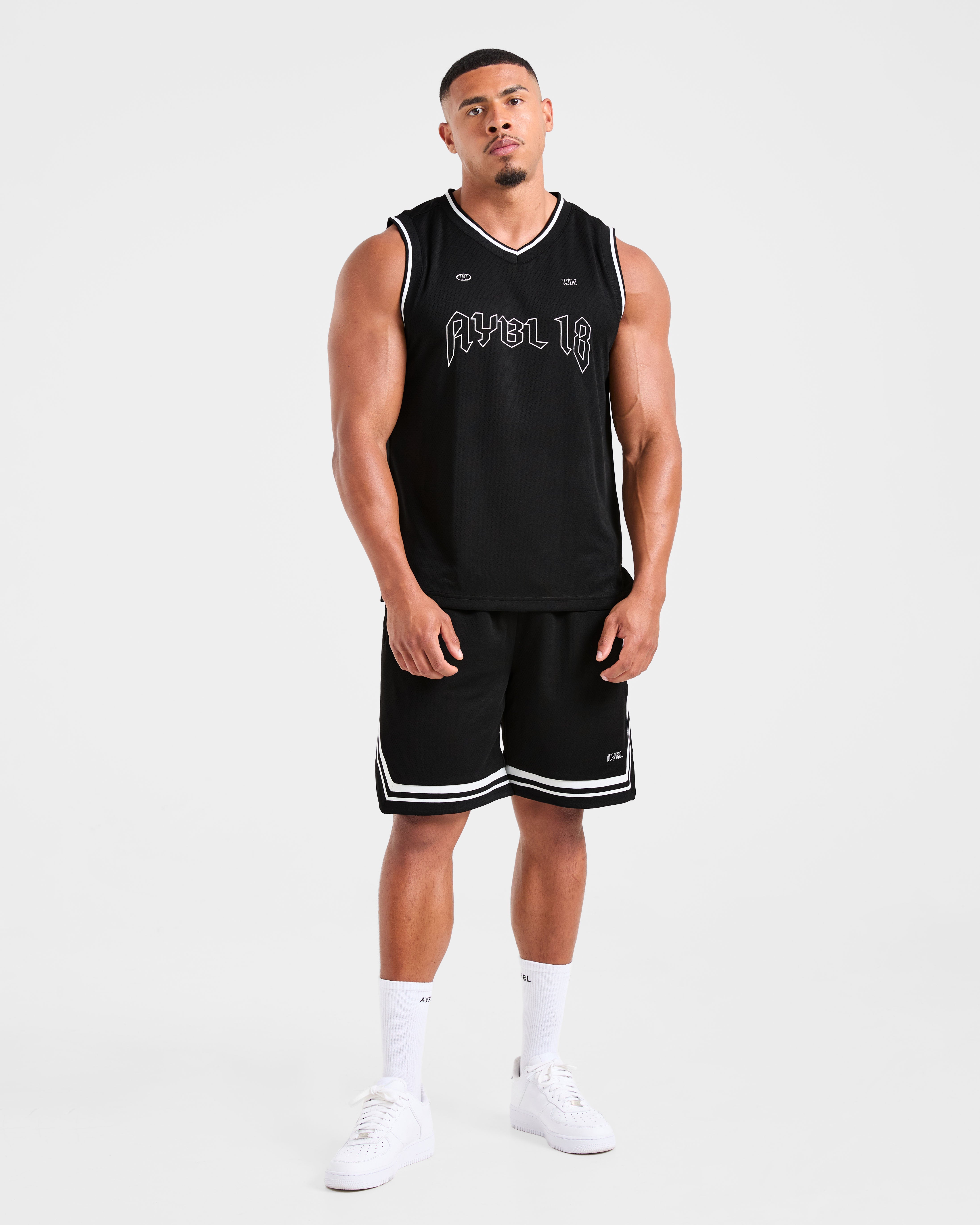 Rebound Stripe Tank - Zwart