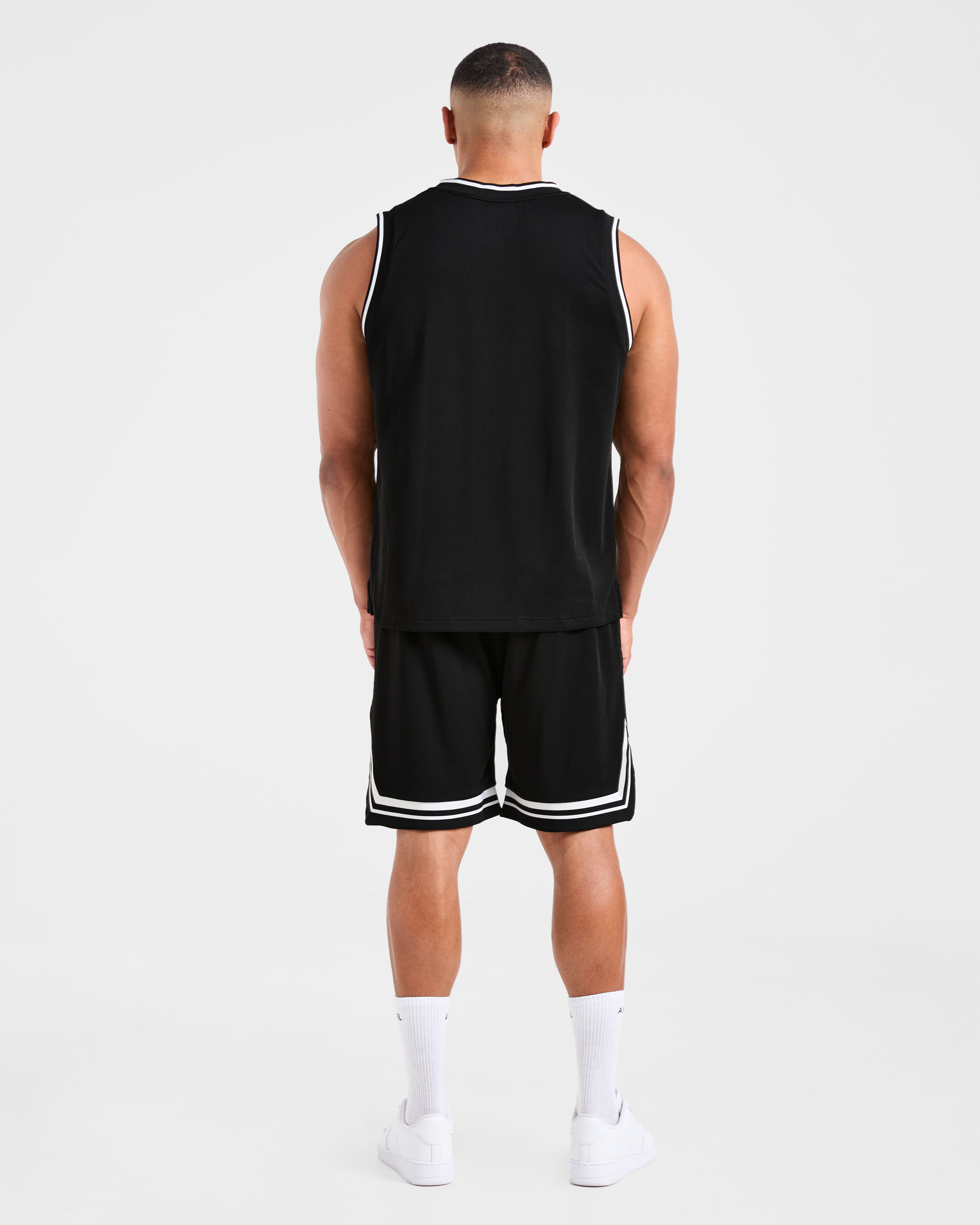 Rebound Stripe Tank - Zwart