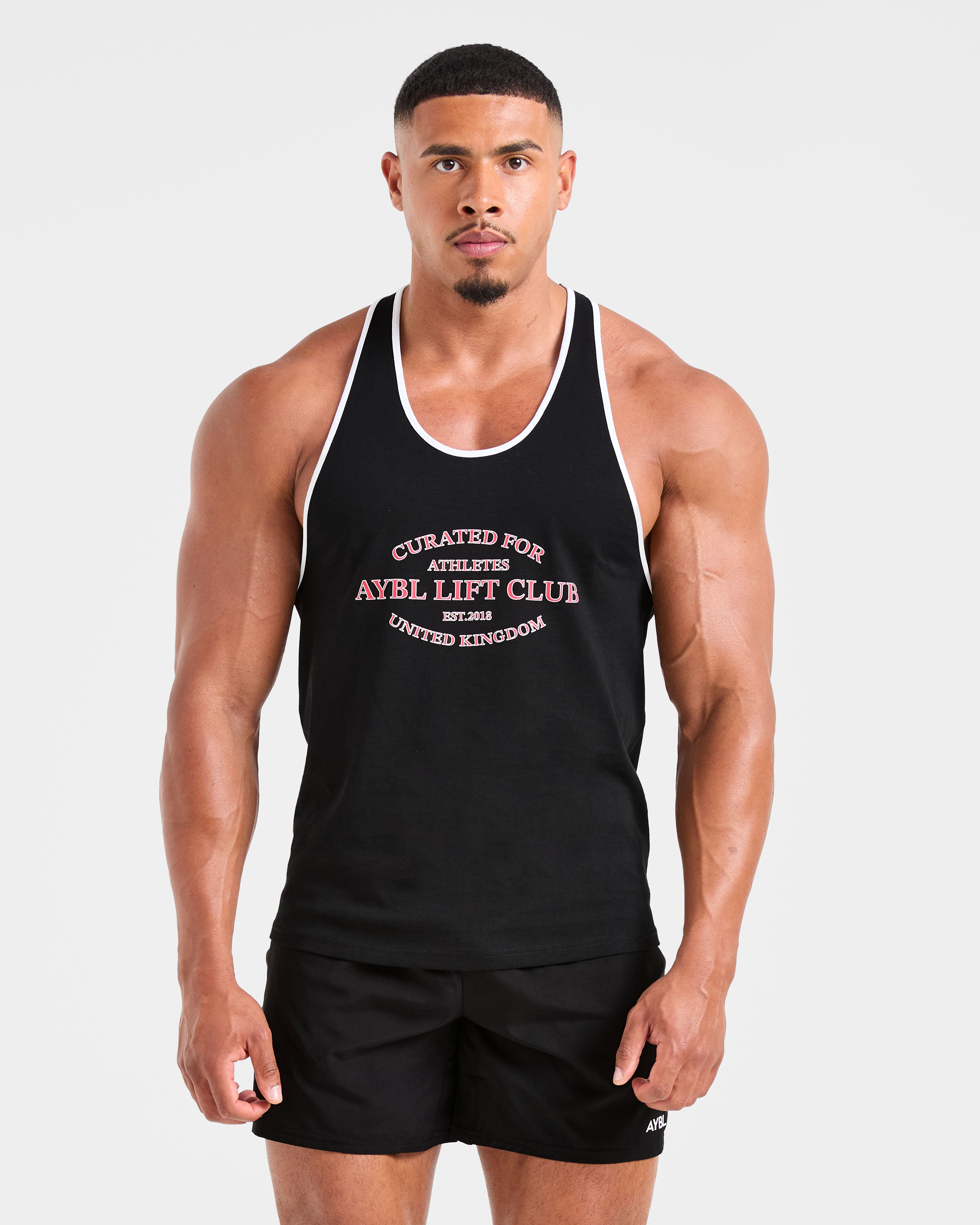Lifting Stringer - Zwart/Rood