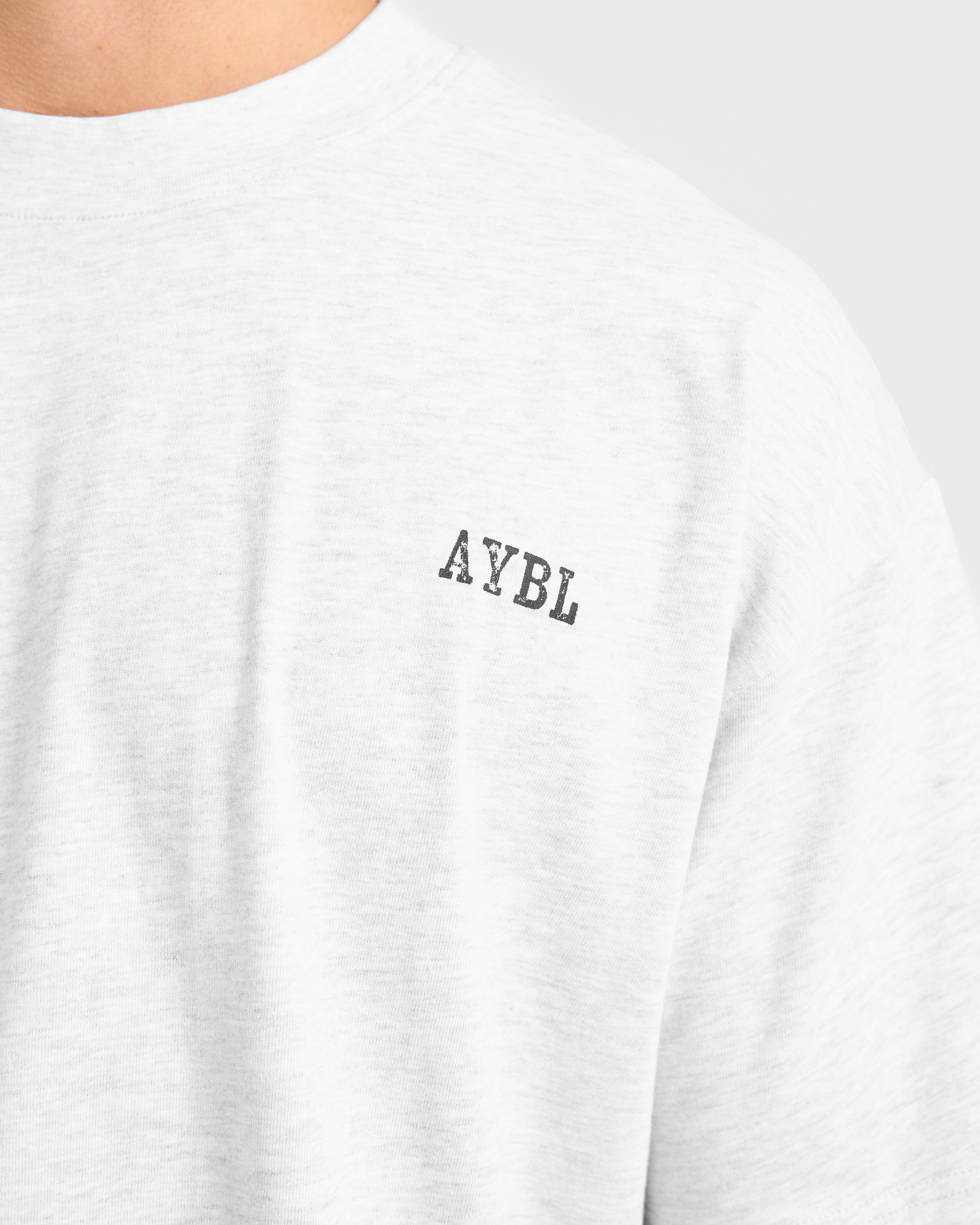 Lifting Essentials Oversized T Shirt - Grijs Marl