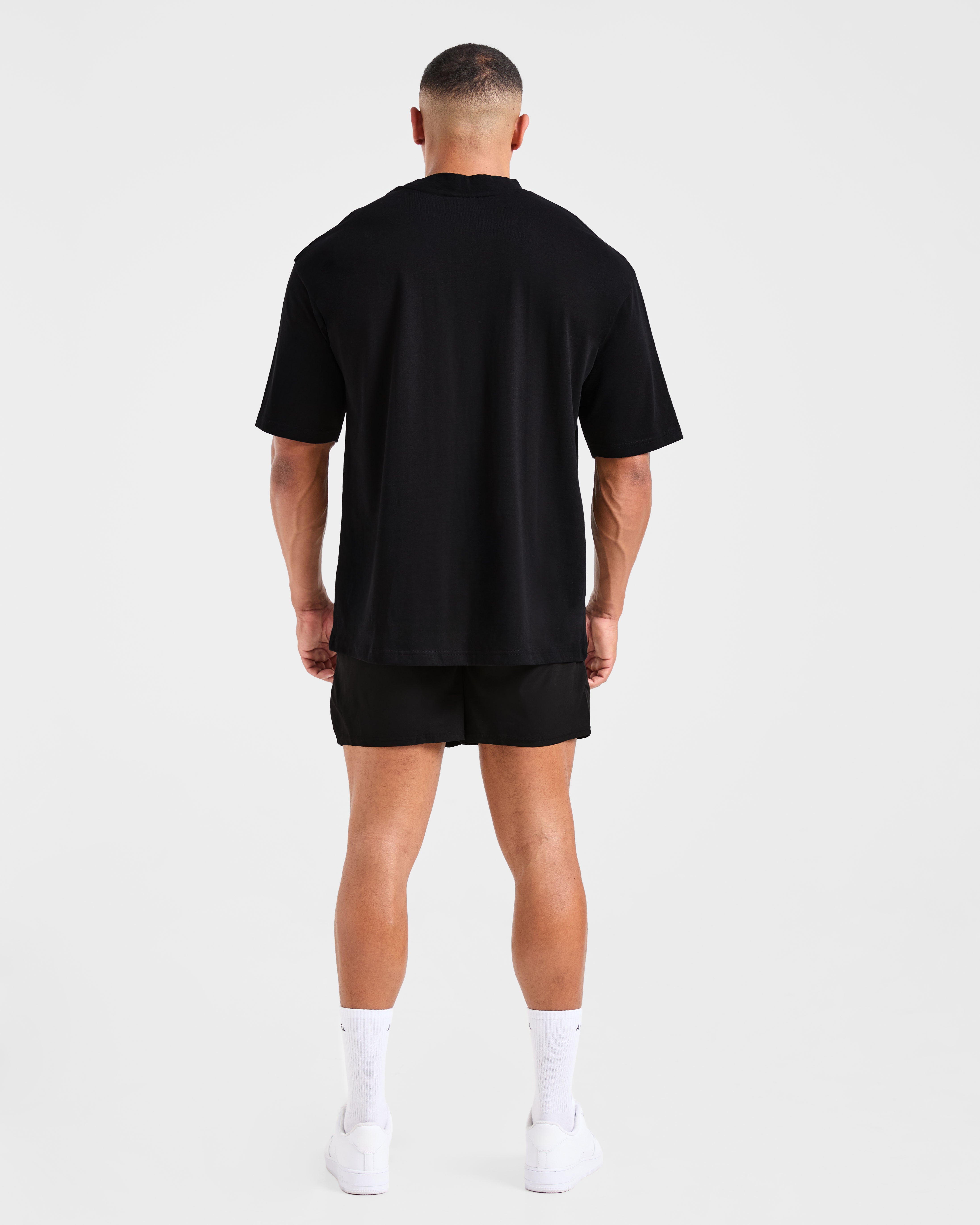 Craft Oversized T Shirt - Zwart