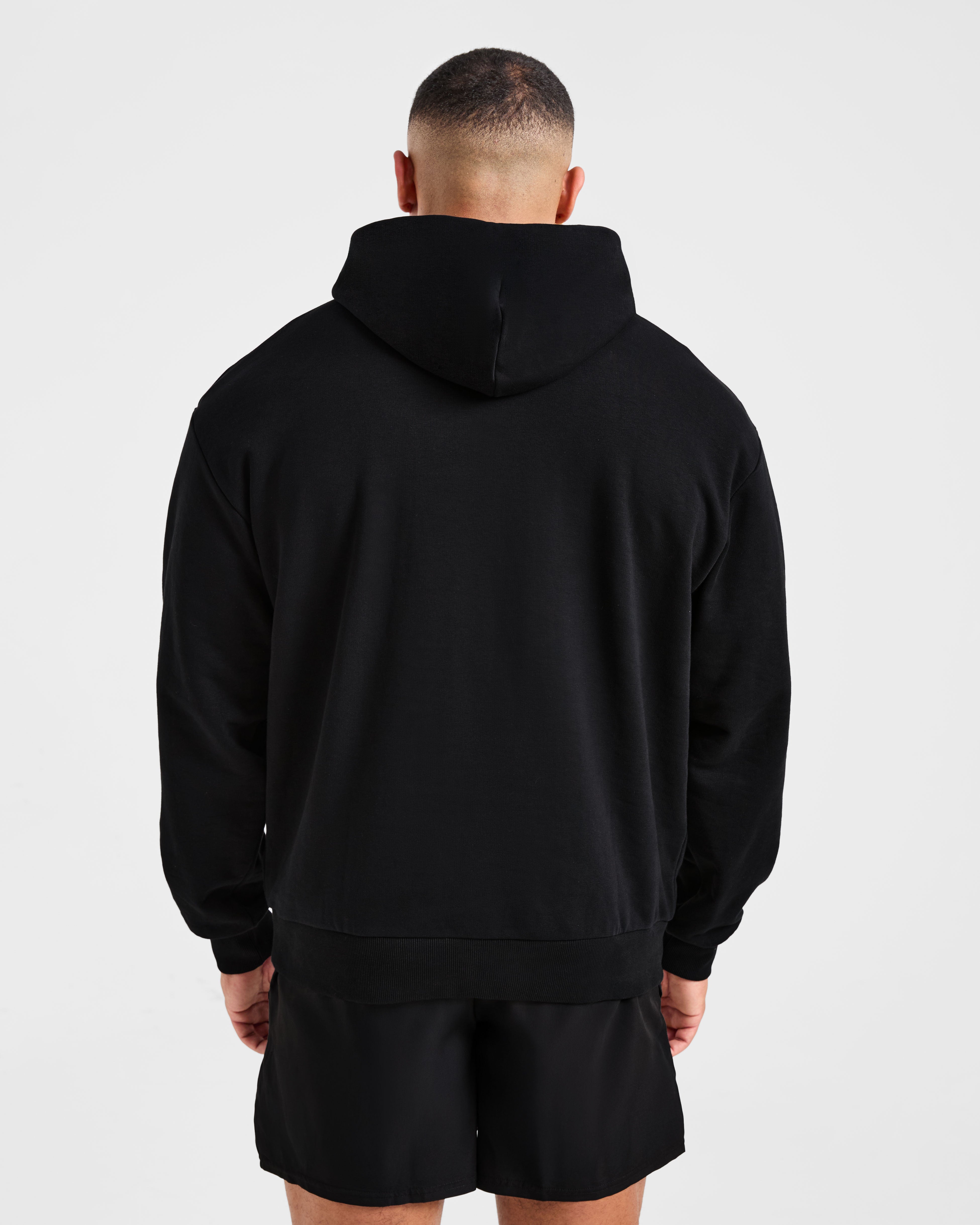 Craft Oversized Hoodie - Zwart