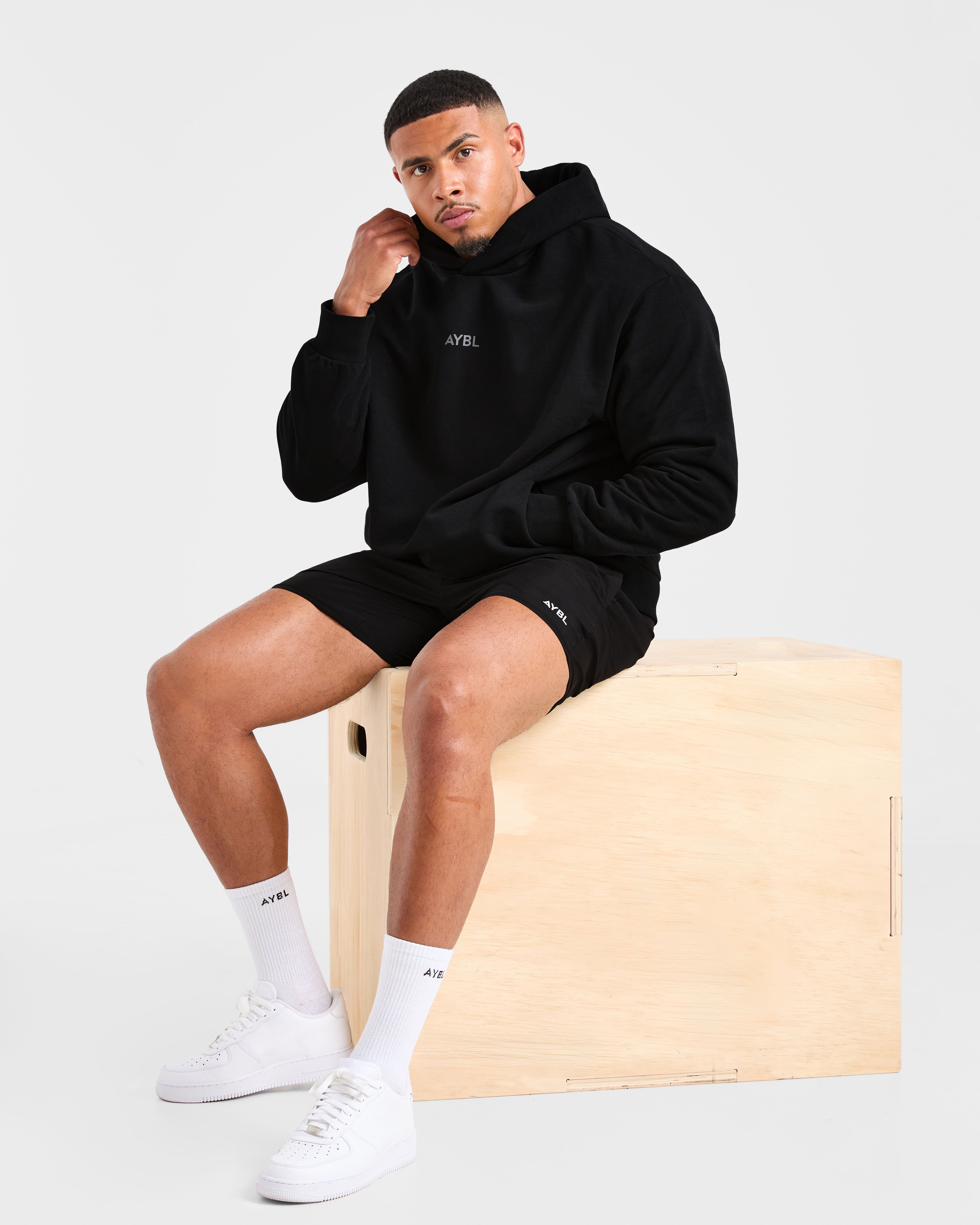 Craft Oversized Hoodie - Zwart