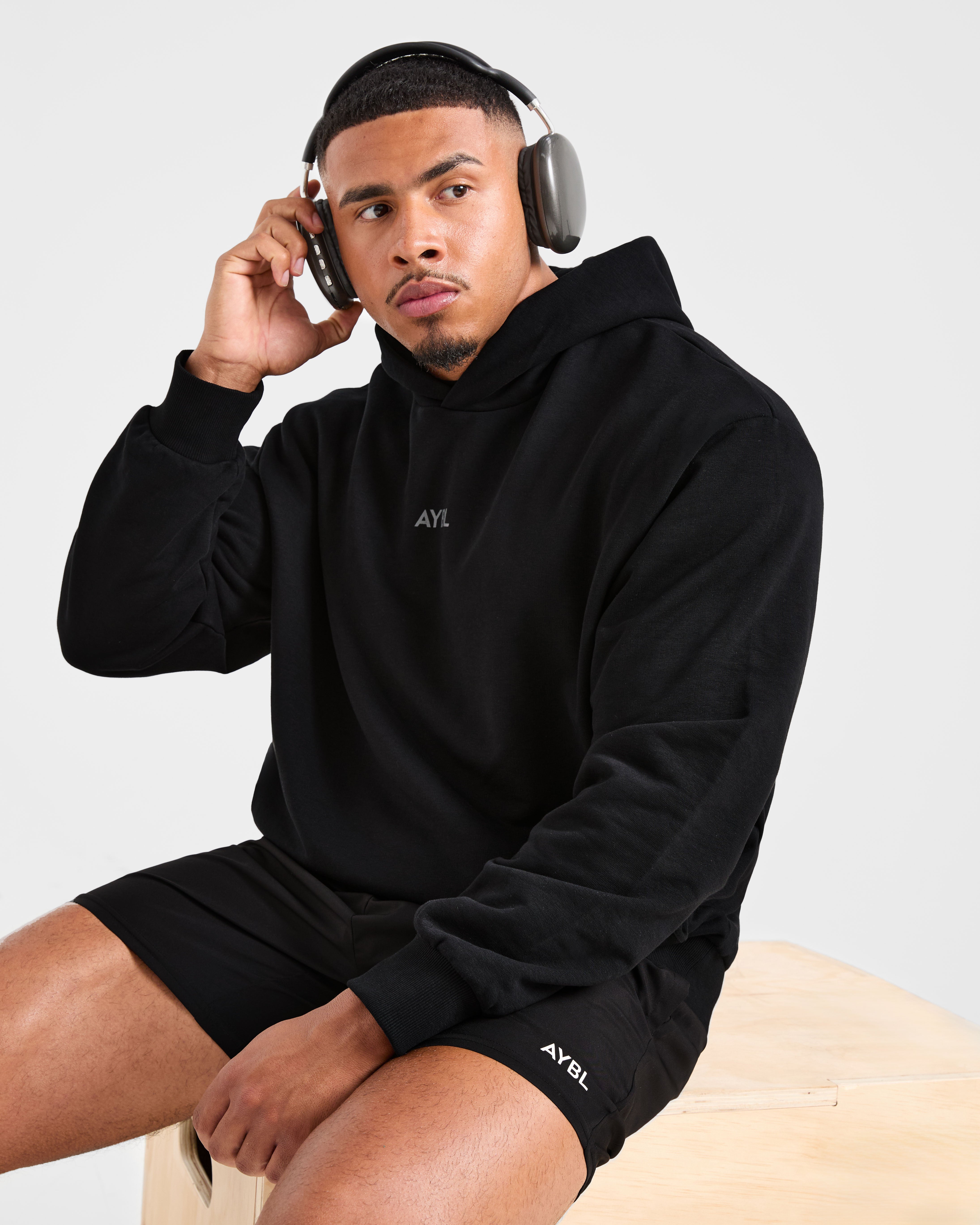 Craft Oversized Hoodie - Zwart