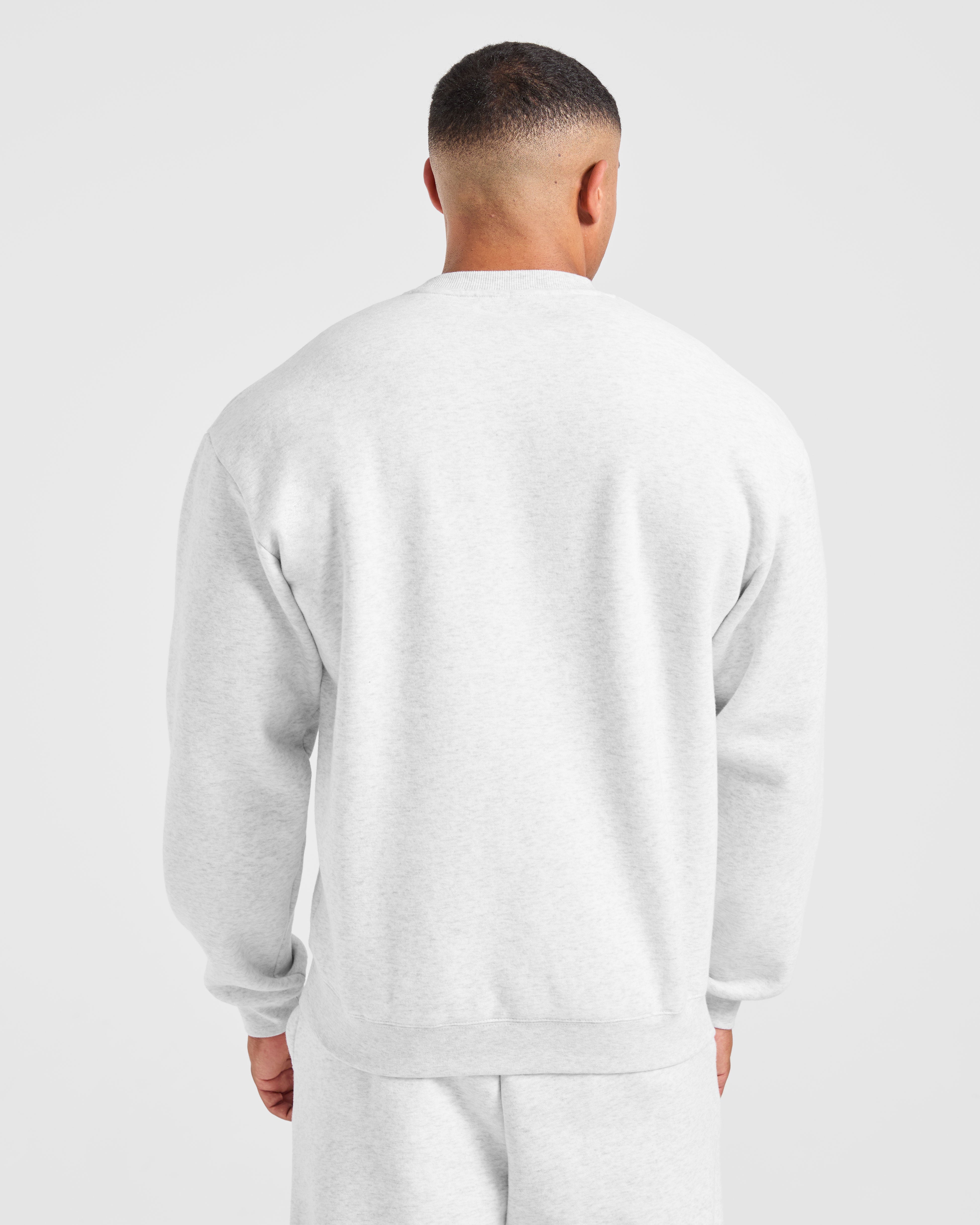 Academy Oversized Sweater - Grijs Marl