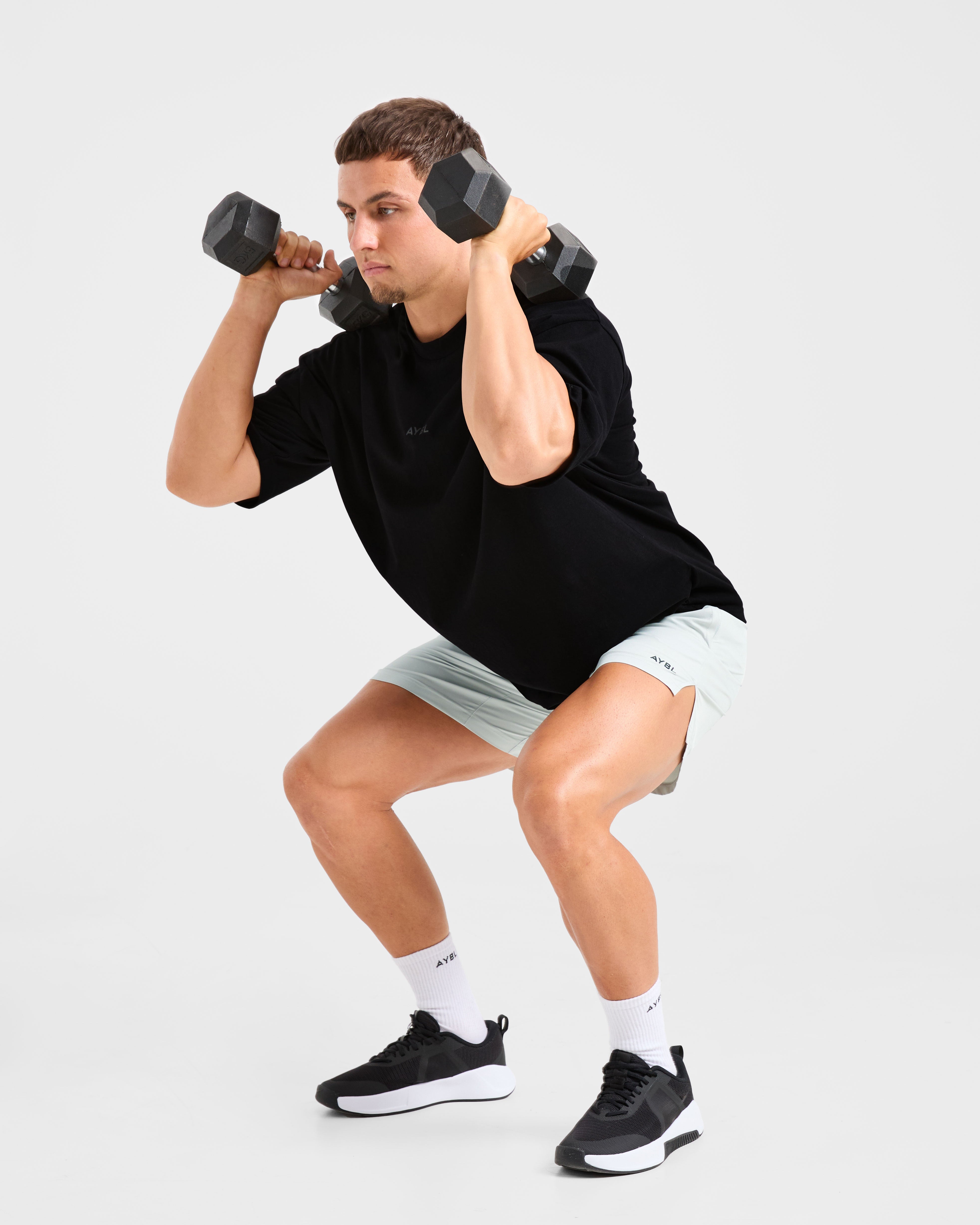 Ascend 7" Shorts - Ice Grijs