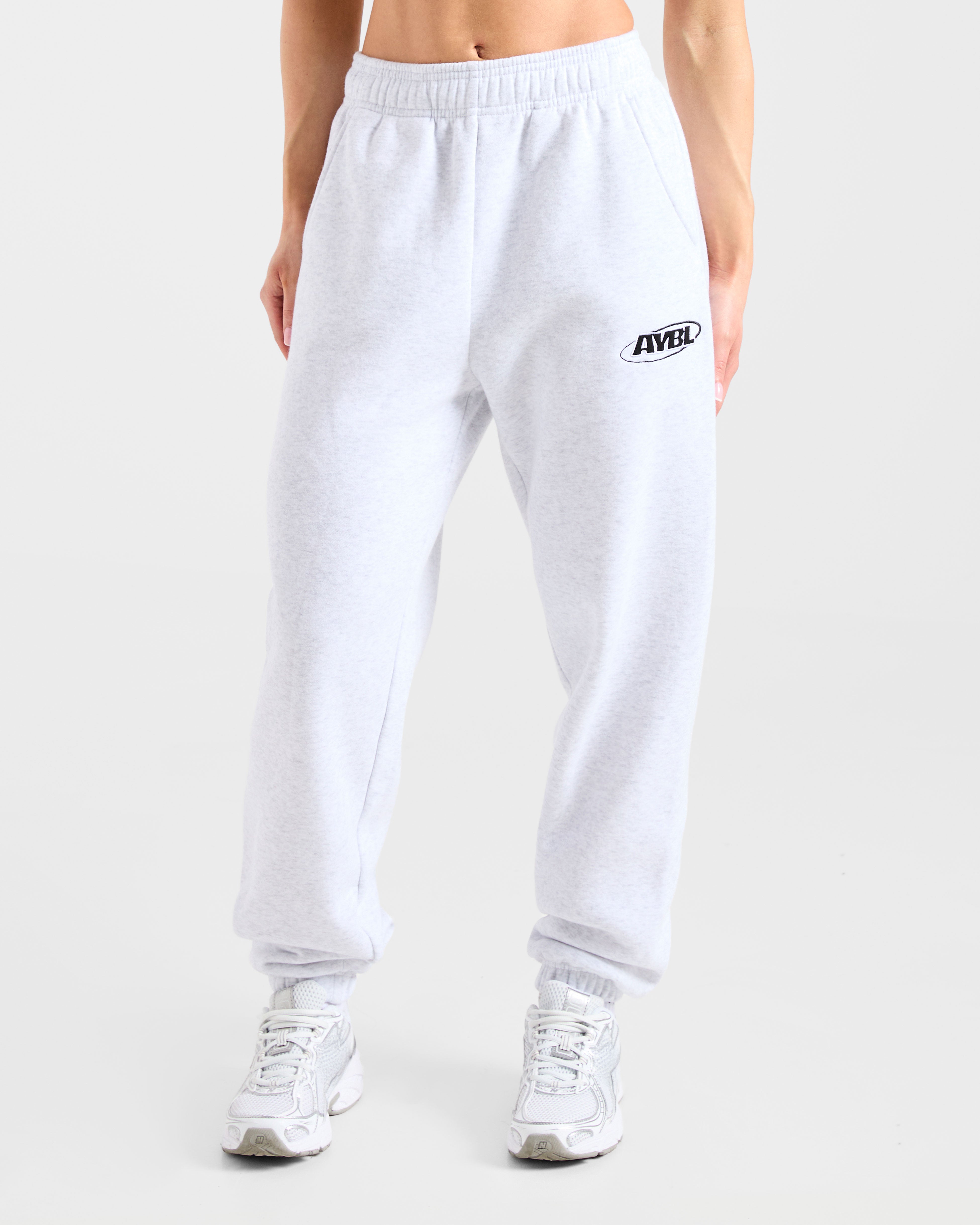 Sports Essentials Oversized Joggers - Heather Grijs/Zwart