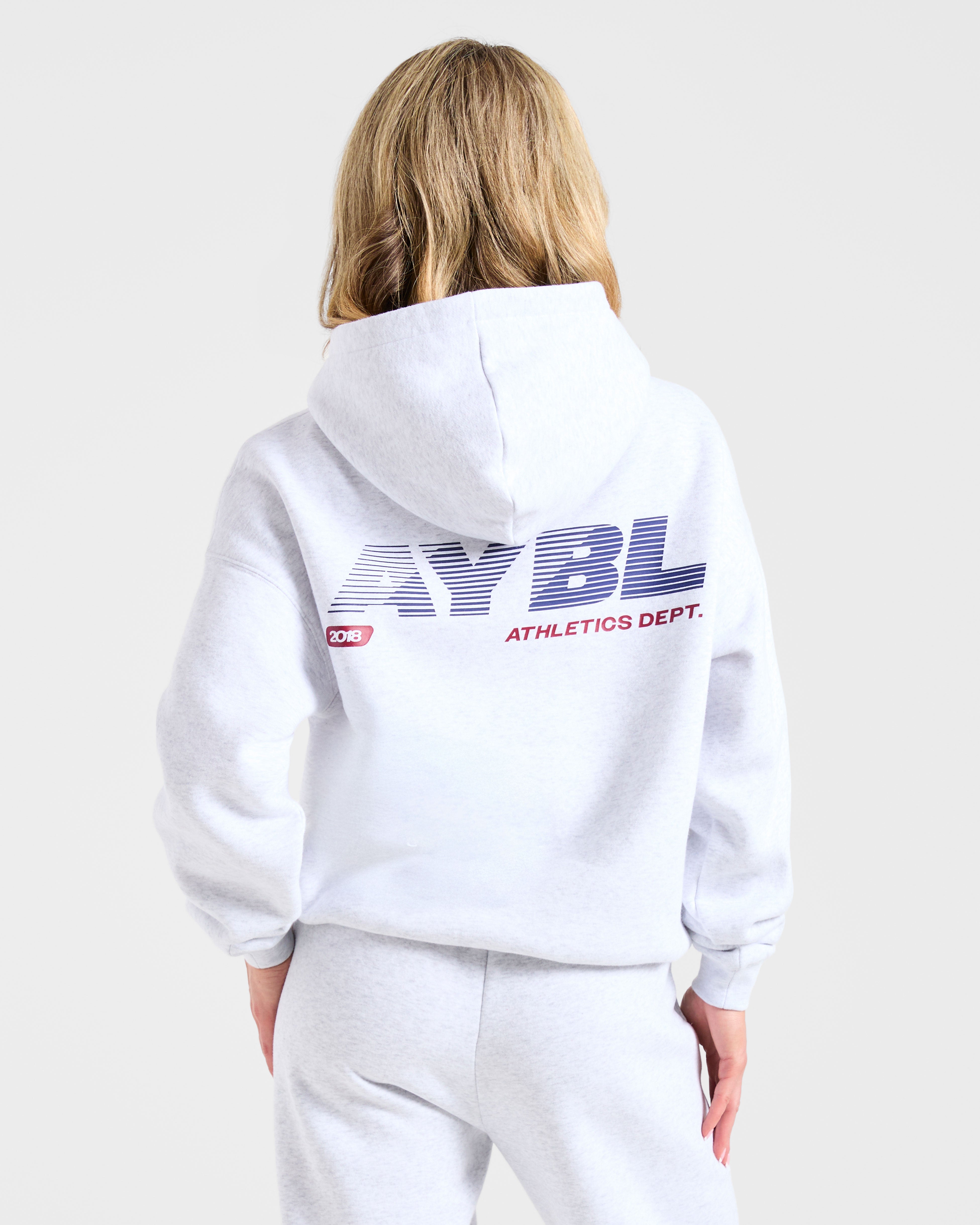 Athletics Dept Oversized Hoodie - Grijs Marl