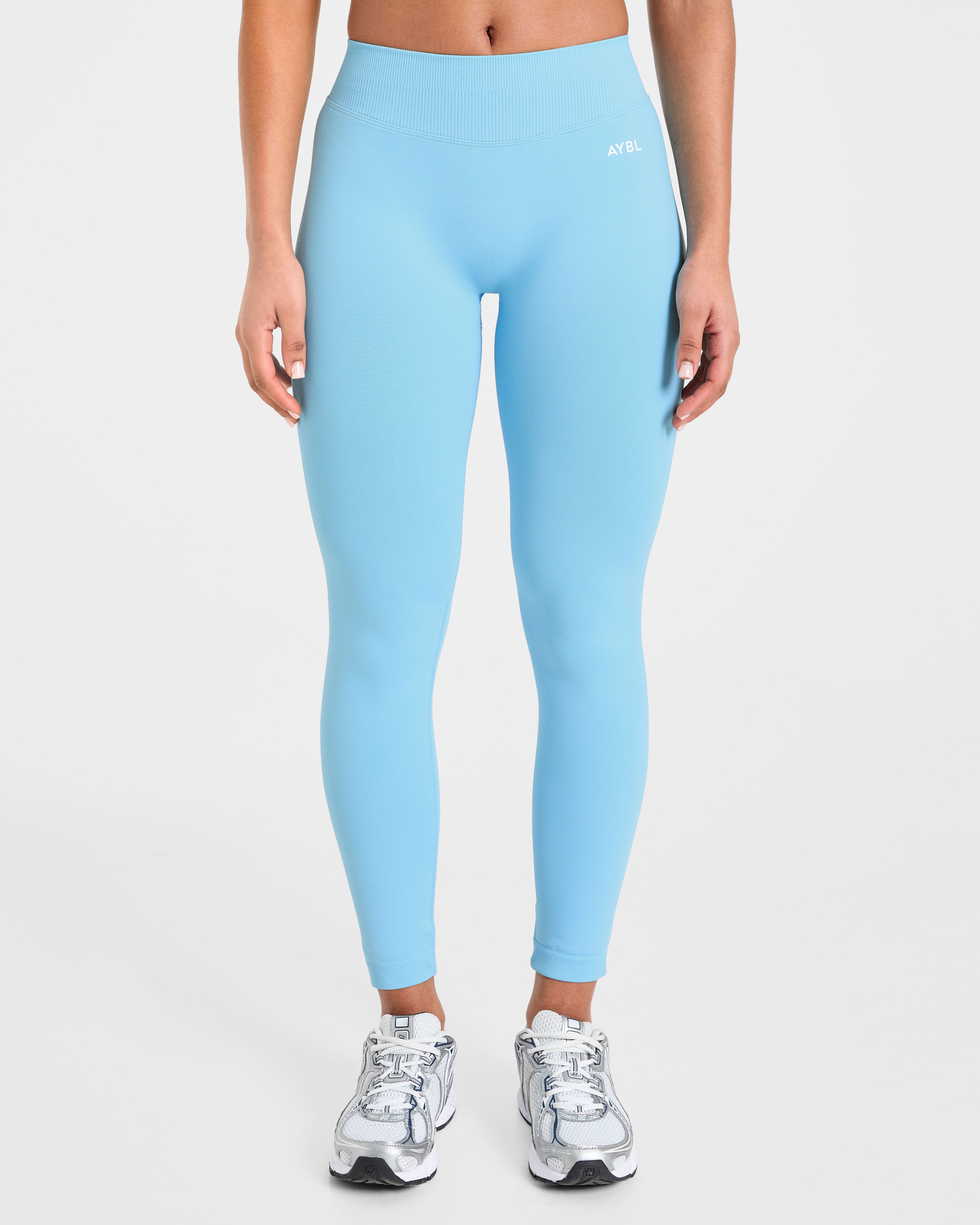 Enhance Seamless Leggings - Powder Blauw