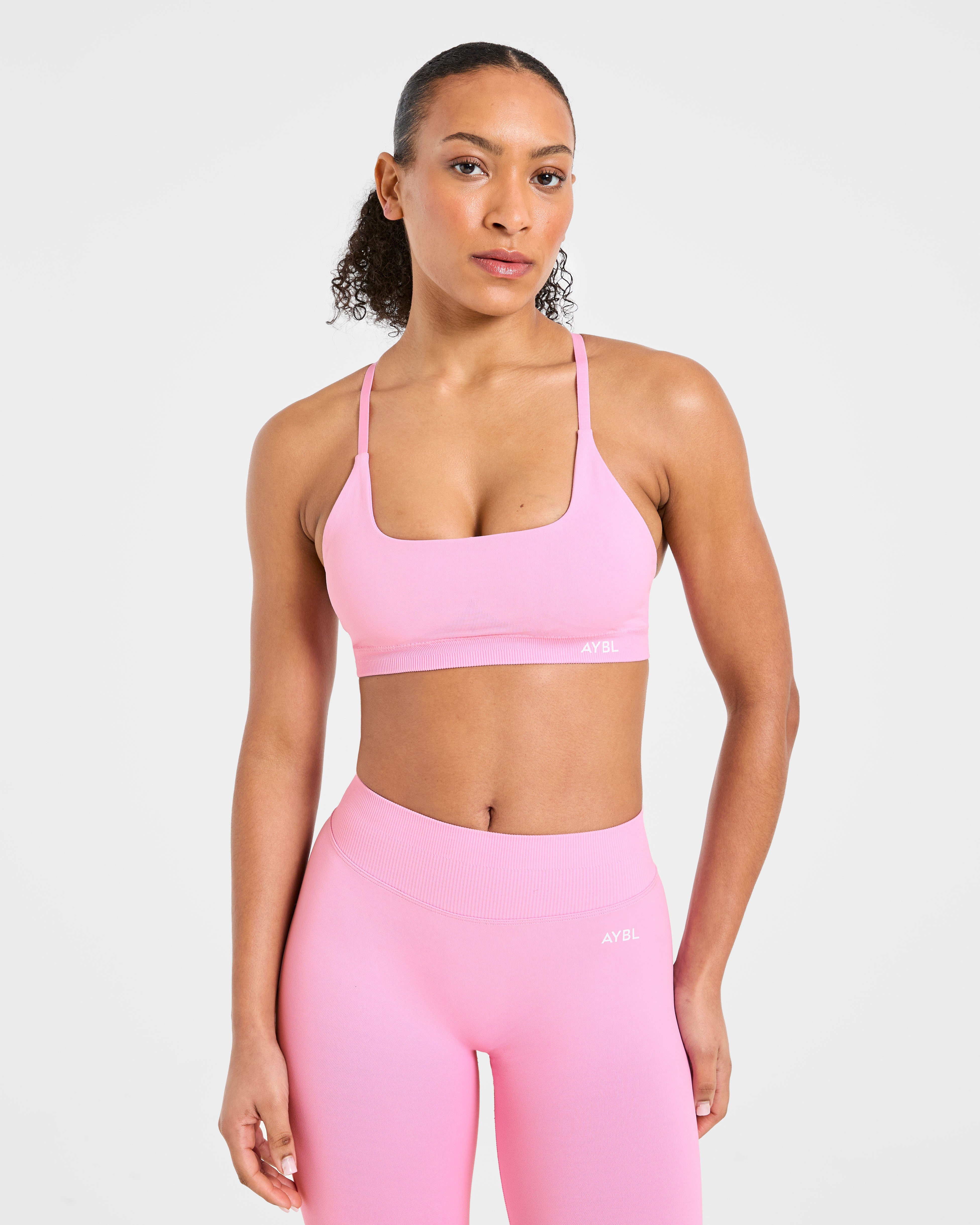 Enhance Seamless Sports Bra - Sugar Roze