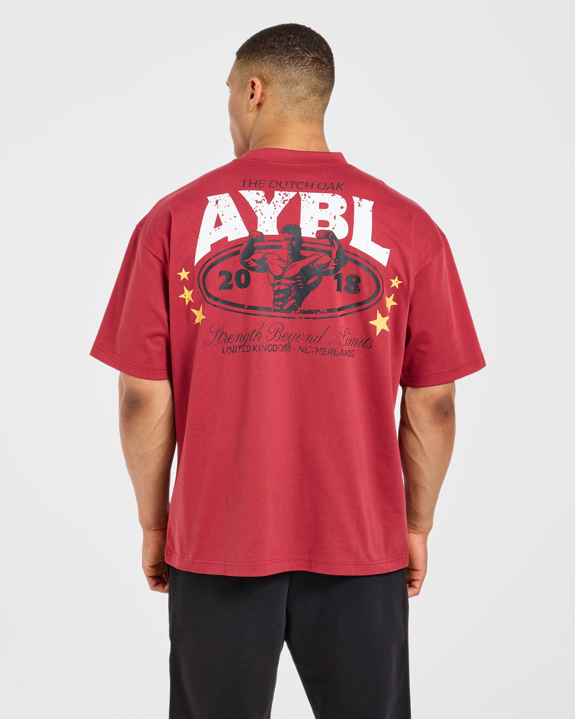 Wesley Vissers X Beyond Limits Oversized T Shirt - Rood