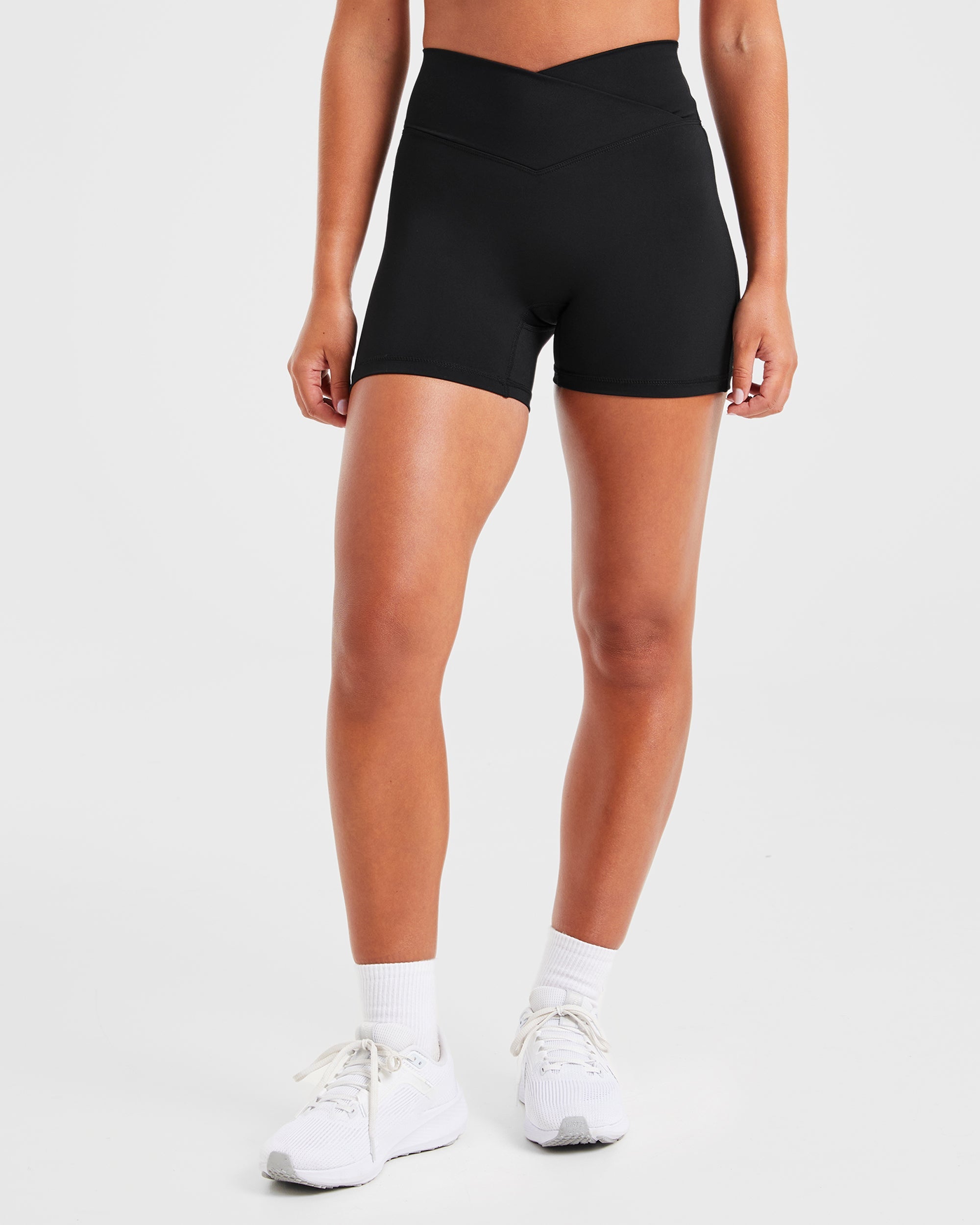 Sculpt Wrap Shorts - Zwart