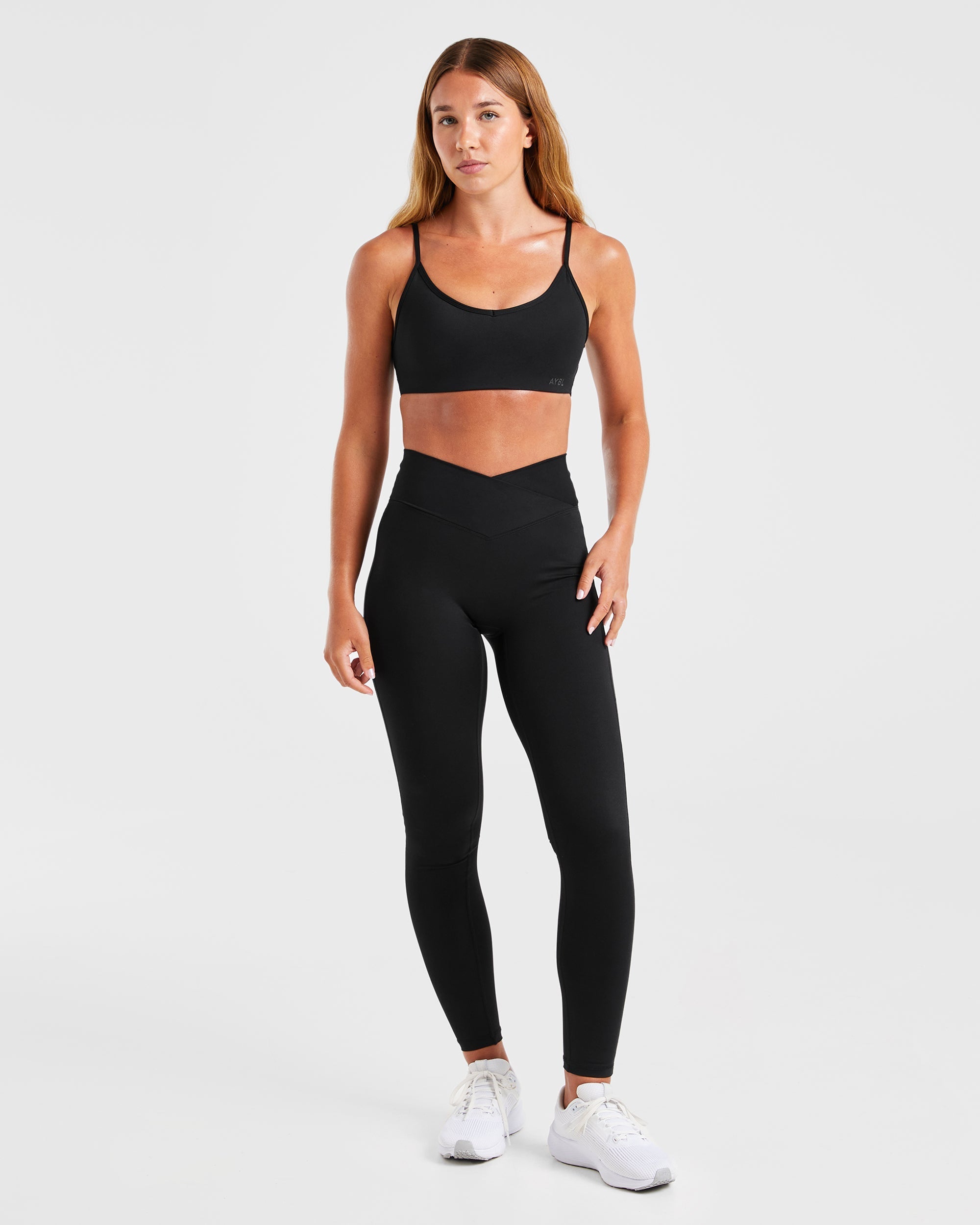 Sculpt Wrap Leggings - Zwart