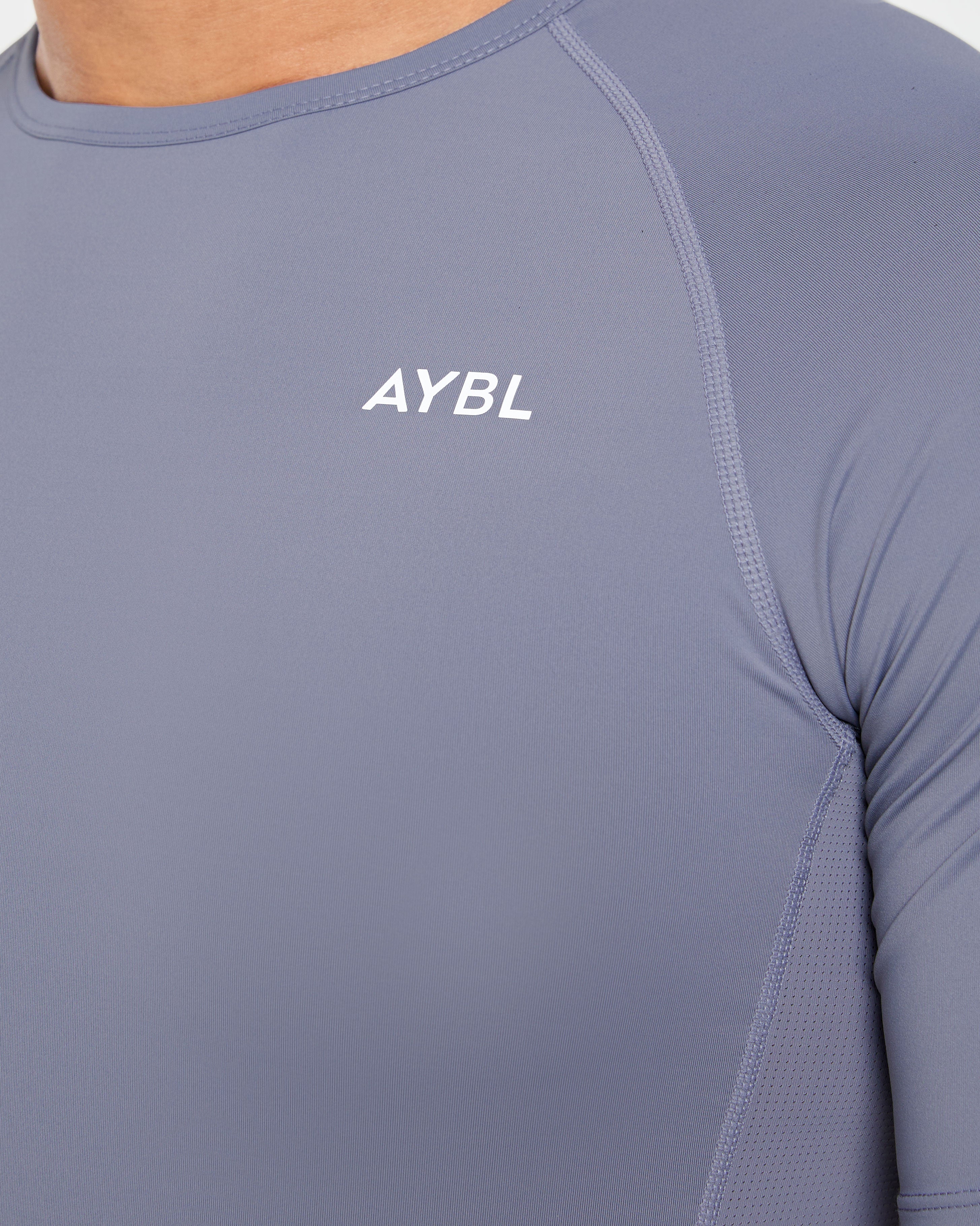 Compression T Shirt - Slate Grijs