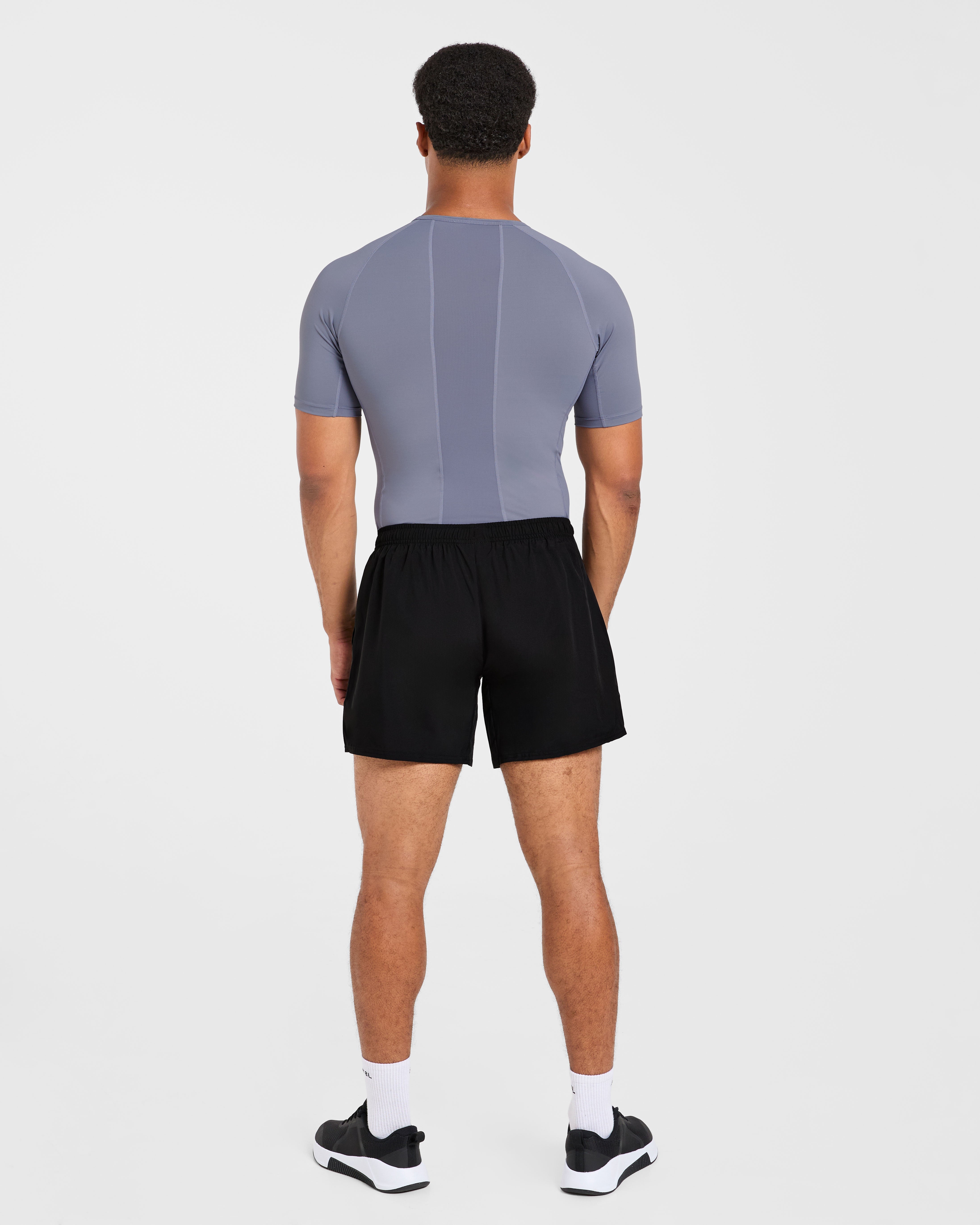 Compression T Shirt - Slate Grijs