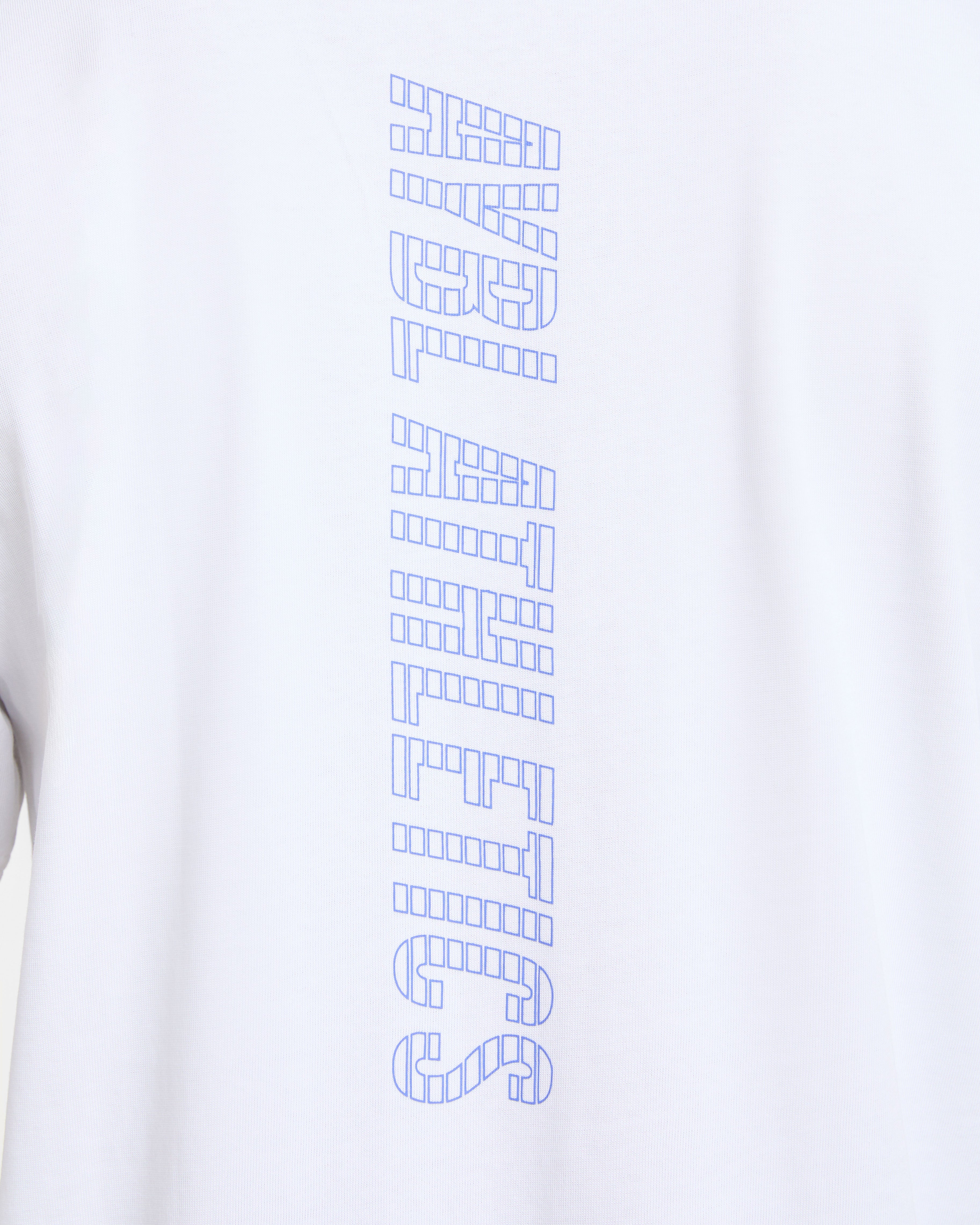 Athletics Performance T Shirt - Wit/Blauw