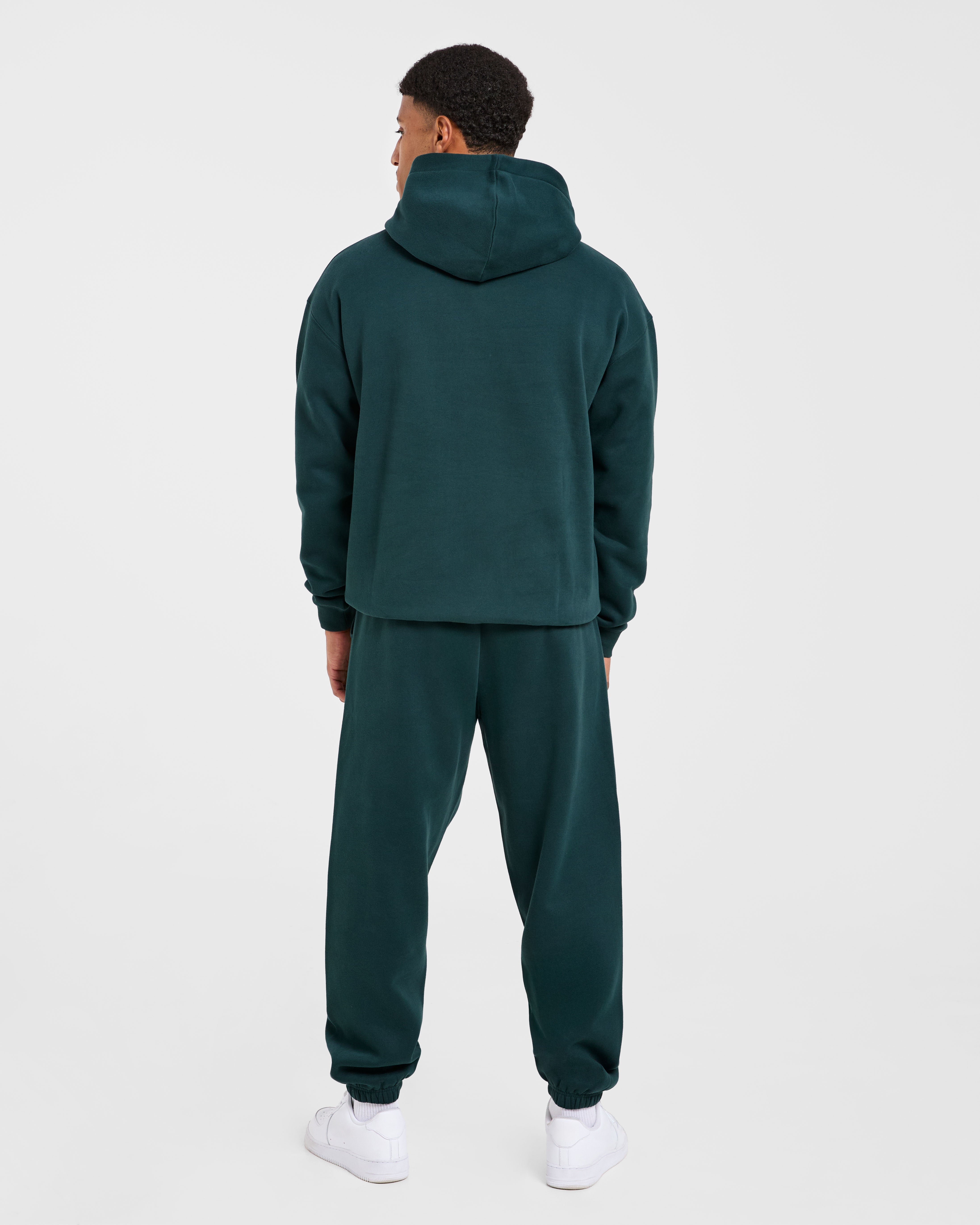 Academy Oversized Joggers - Pine Groen