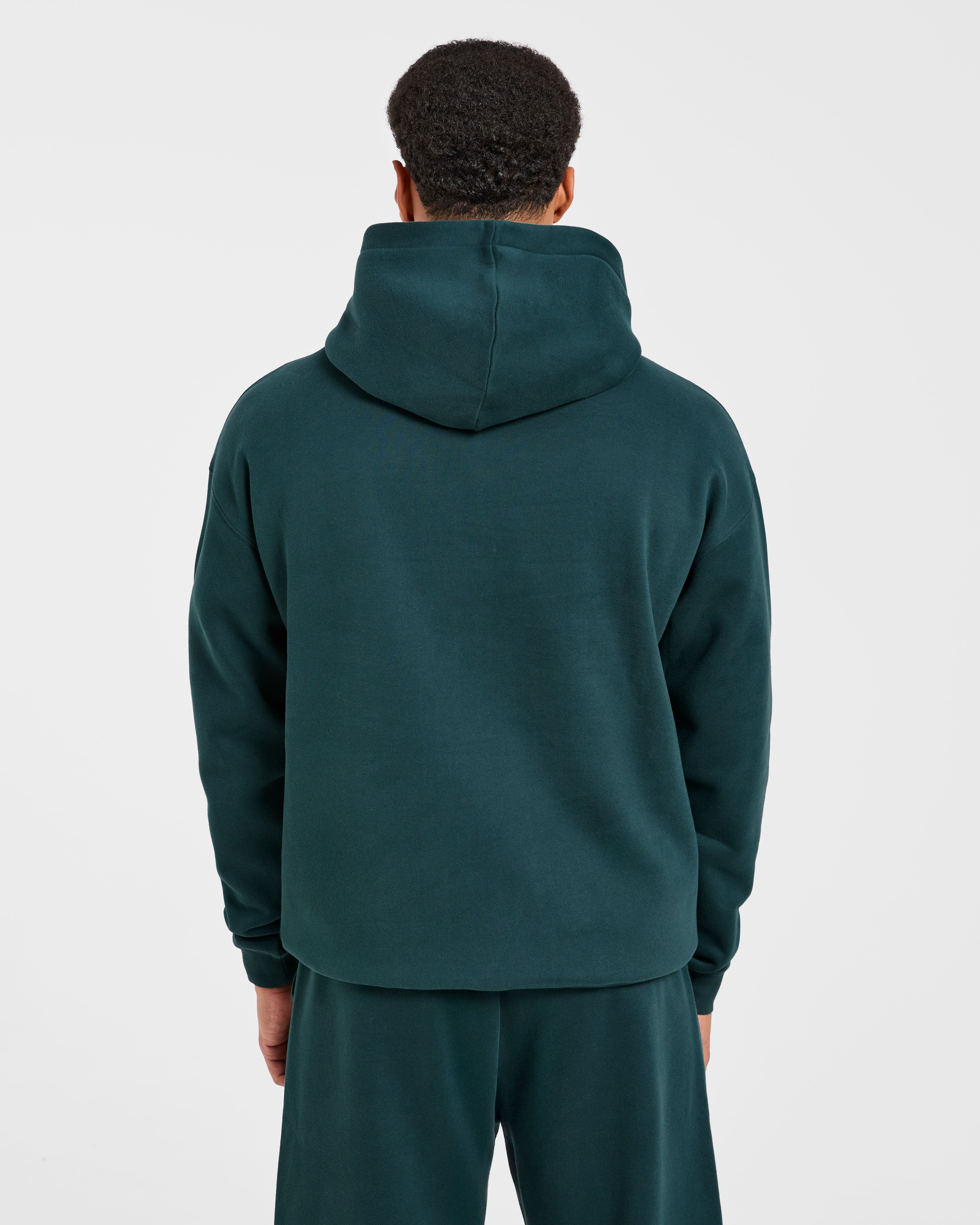 Academy Oversized Hoodie - Pine Groen