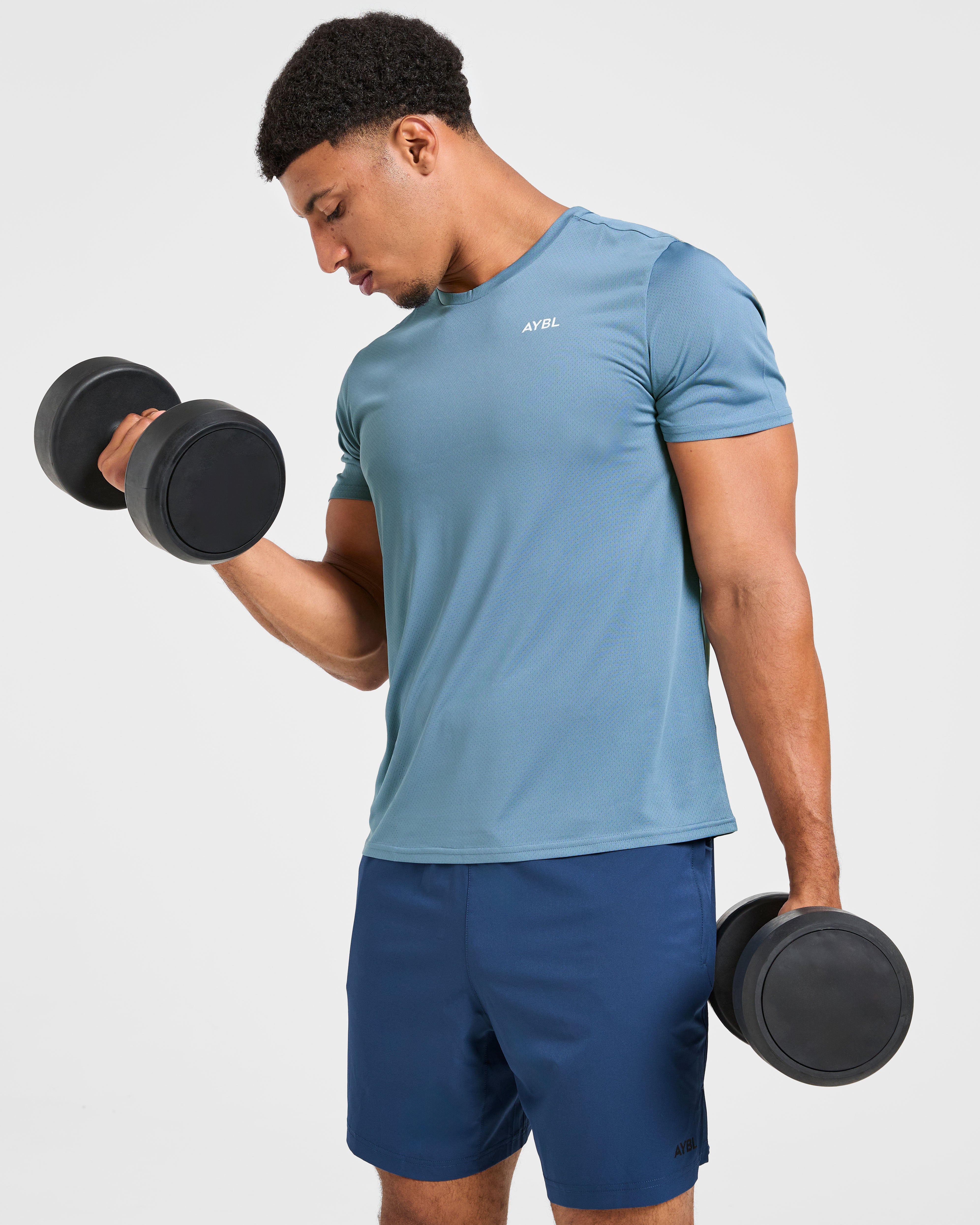 Origin T Shirt - Slate Blauw