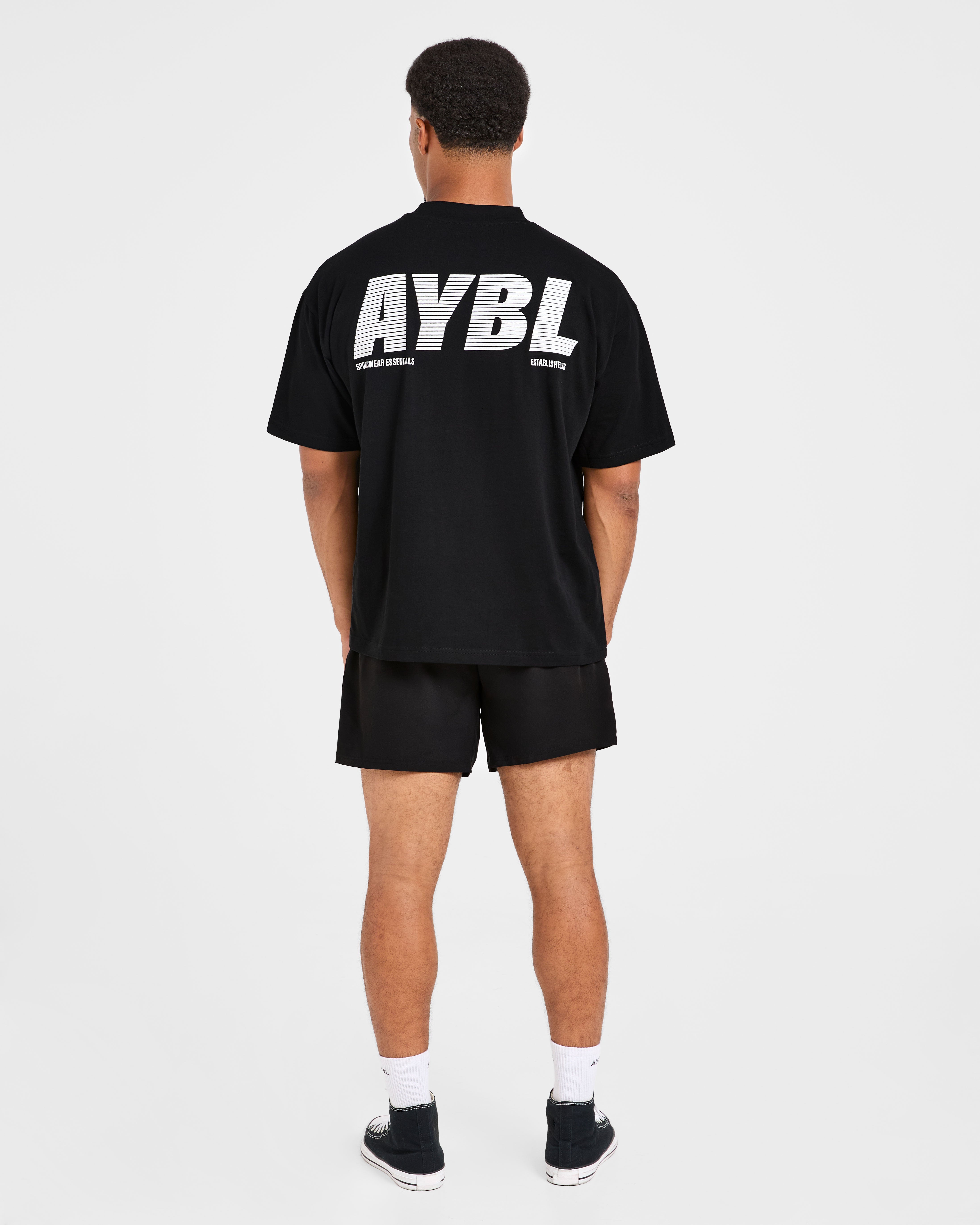 Sportswear Essentials Oversized T Shirt - Zwart