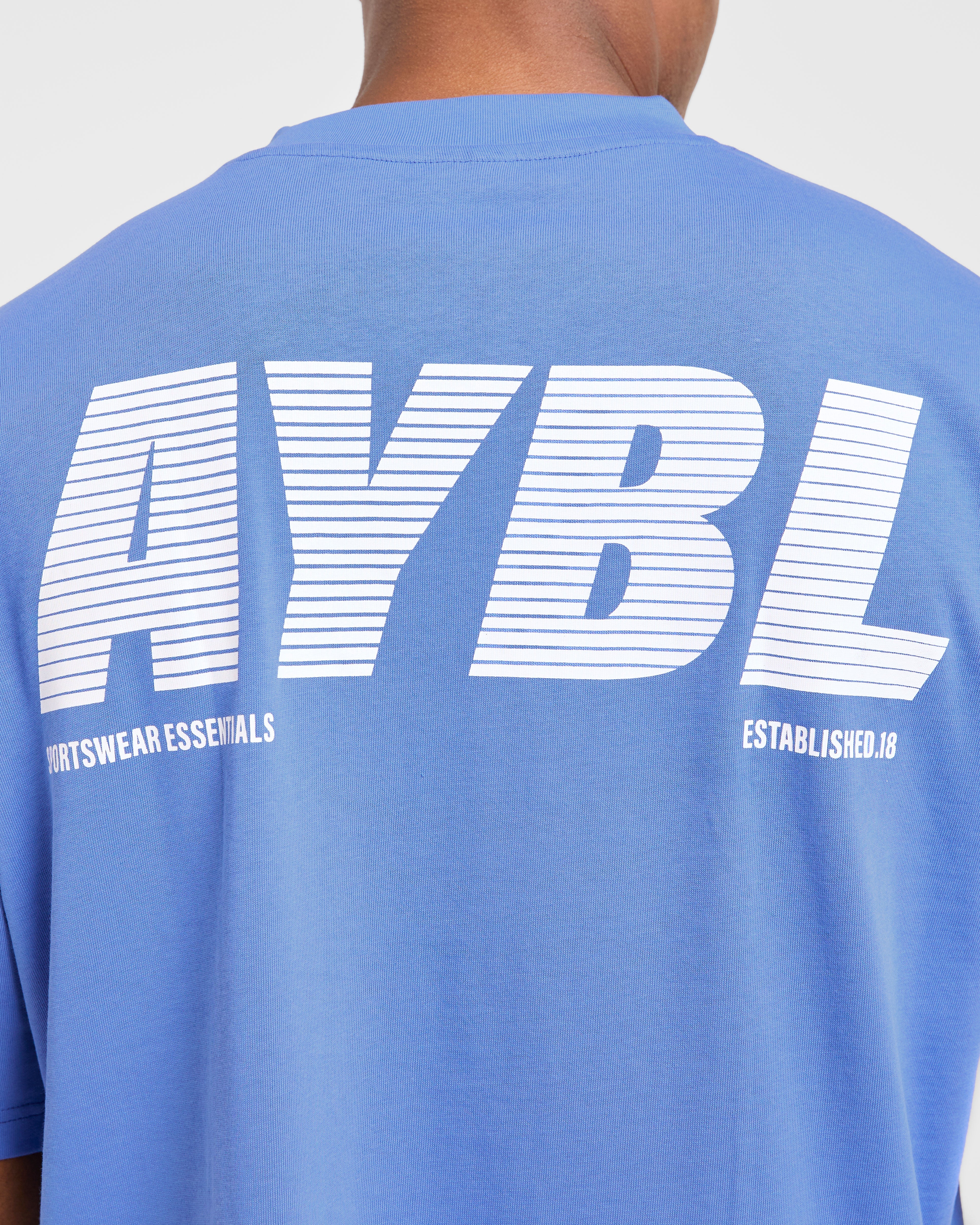 Sportswear Essentials Oversized T Shirt - Indigo Blauw