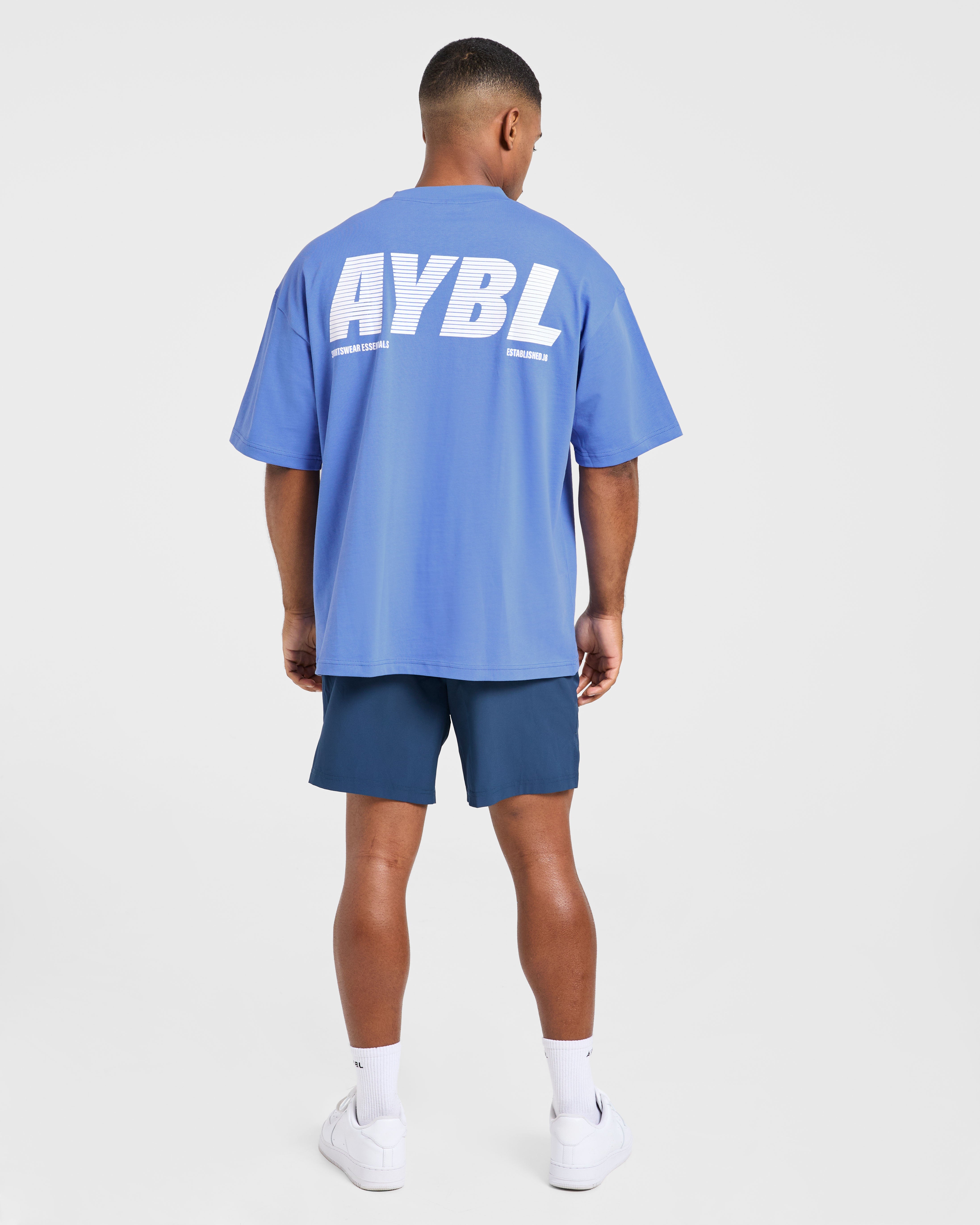 Sportswear Essentials Oversized T Shirt - Indigo Blauw