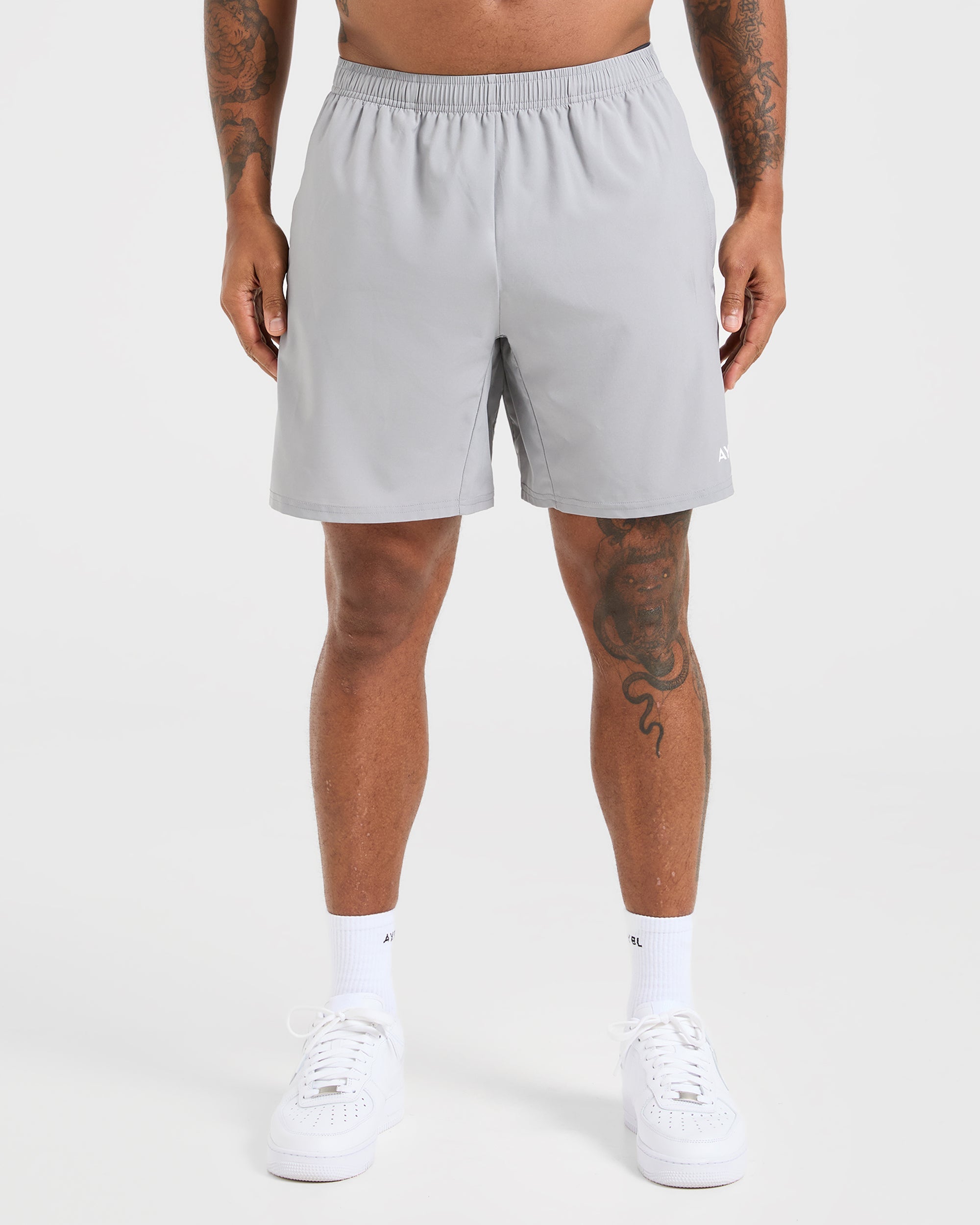 Core 7" Shorts - Grijs