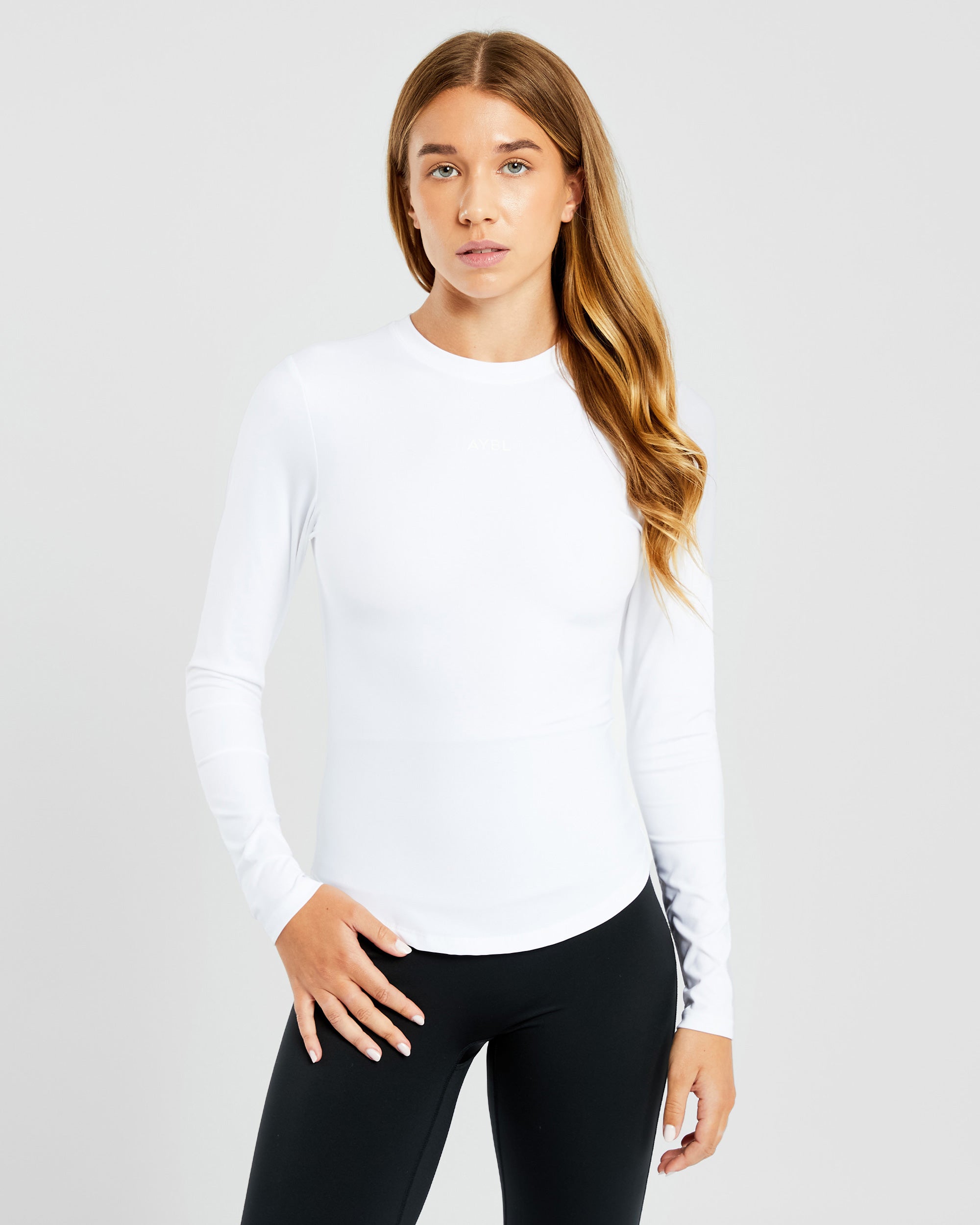 Sculpt Long Sleeve Top - Wit