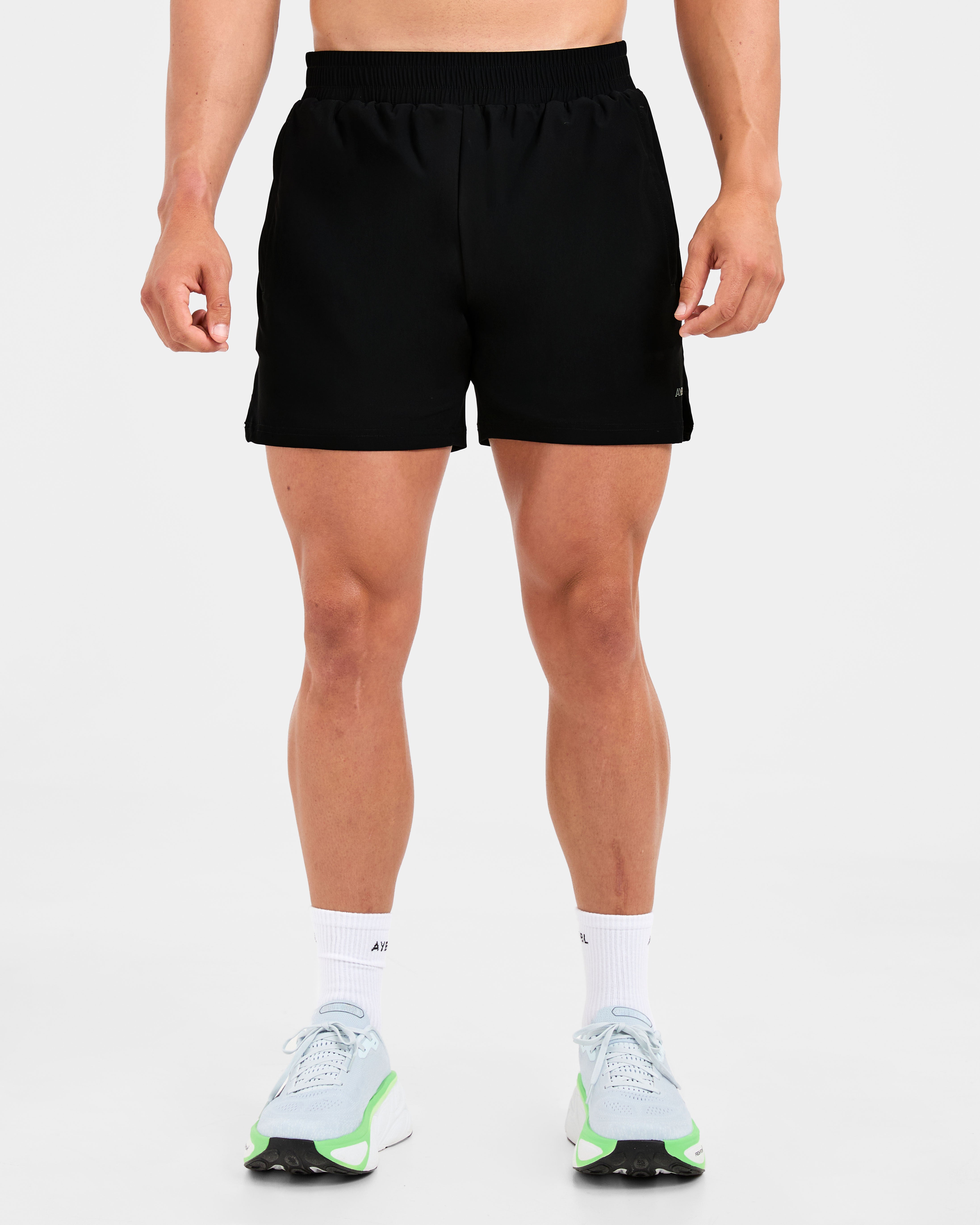 Run 5" Shorts - Zwart