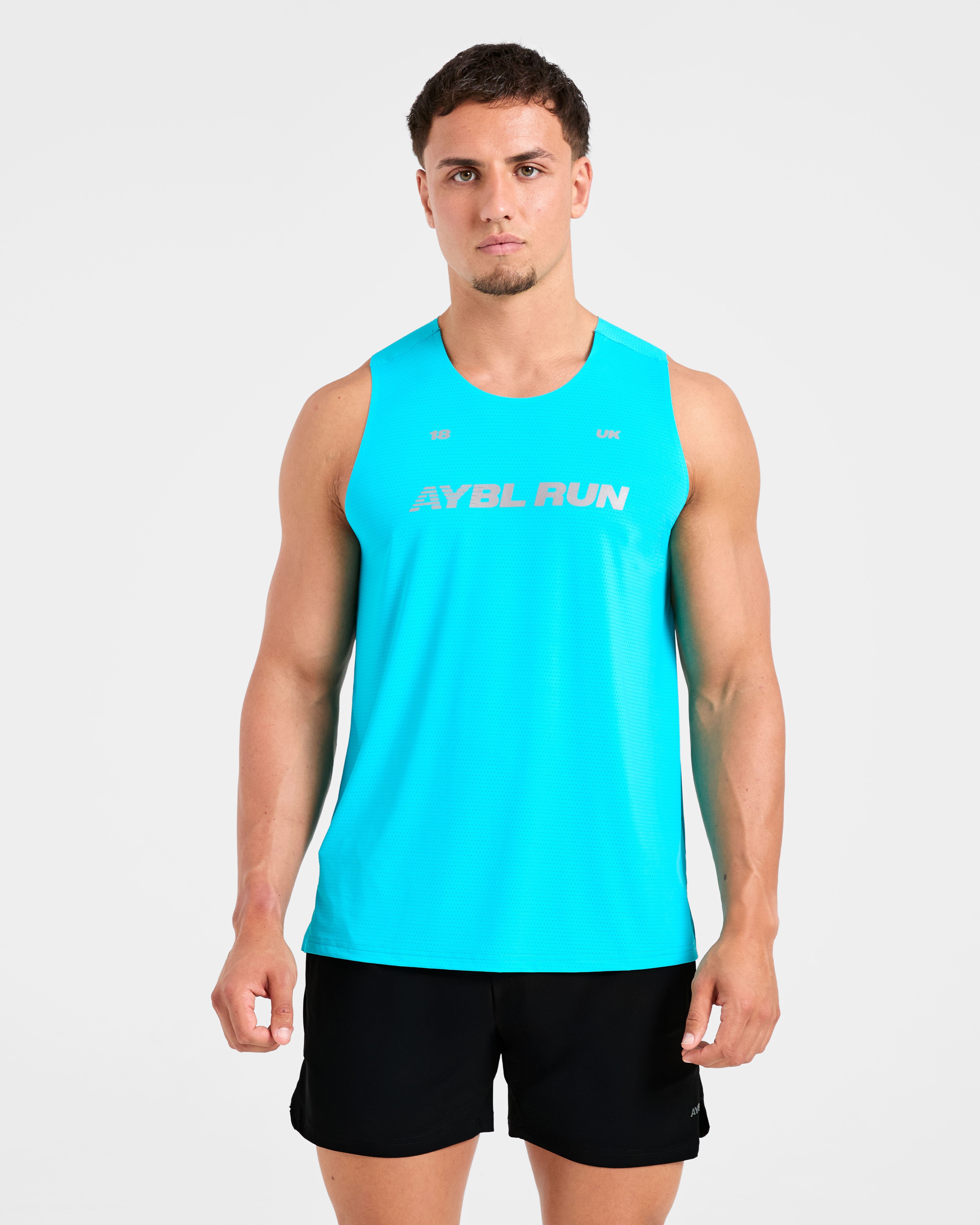 Run Loose Tank - Blaze Blauw