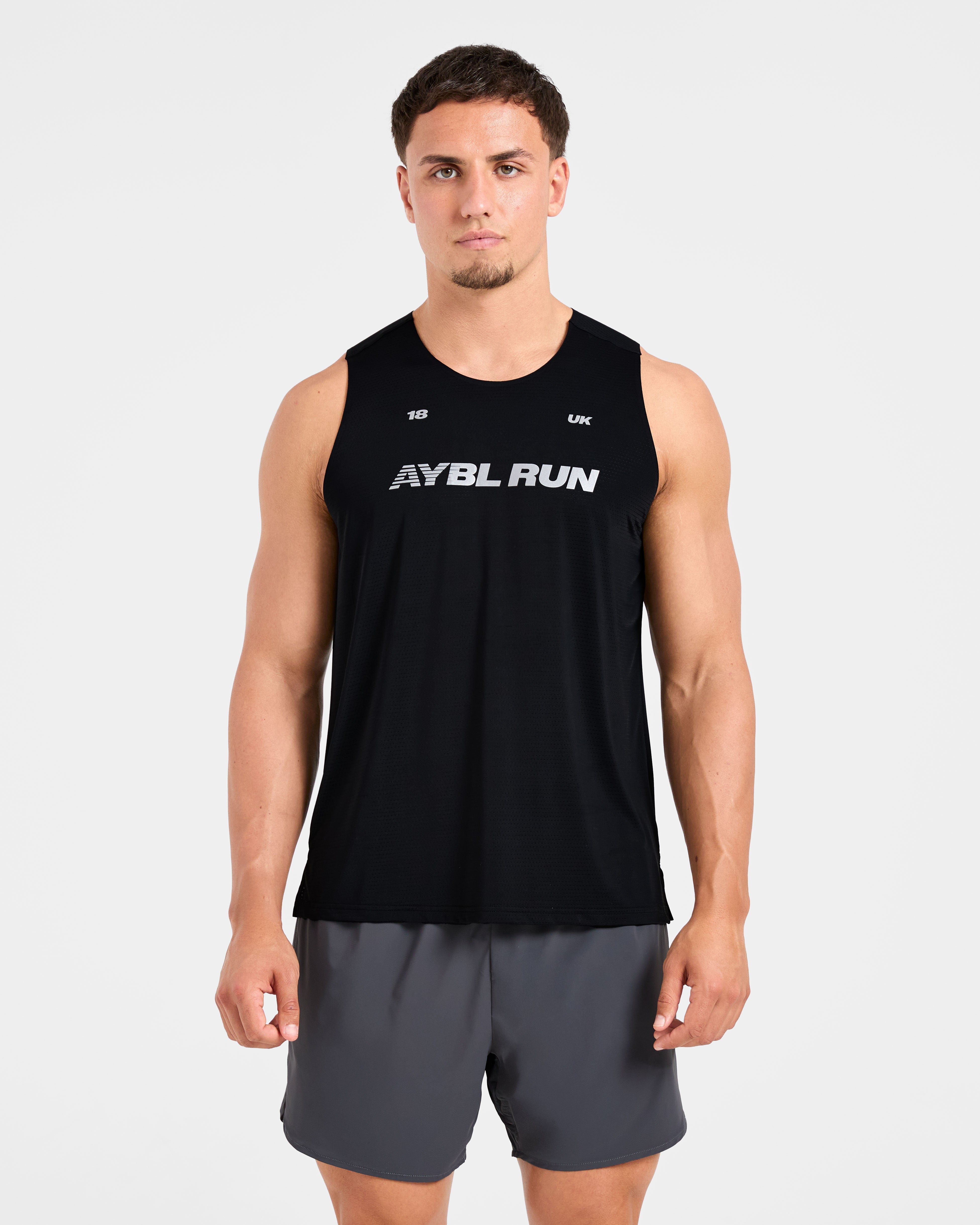 Run Loose Tank - Zwart