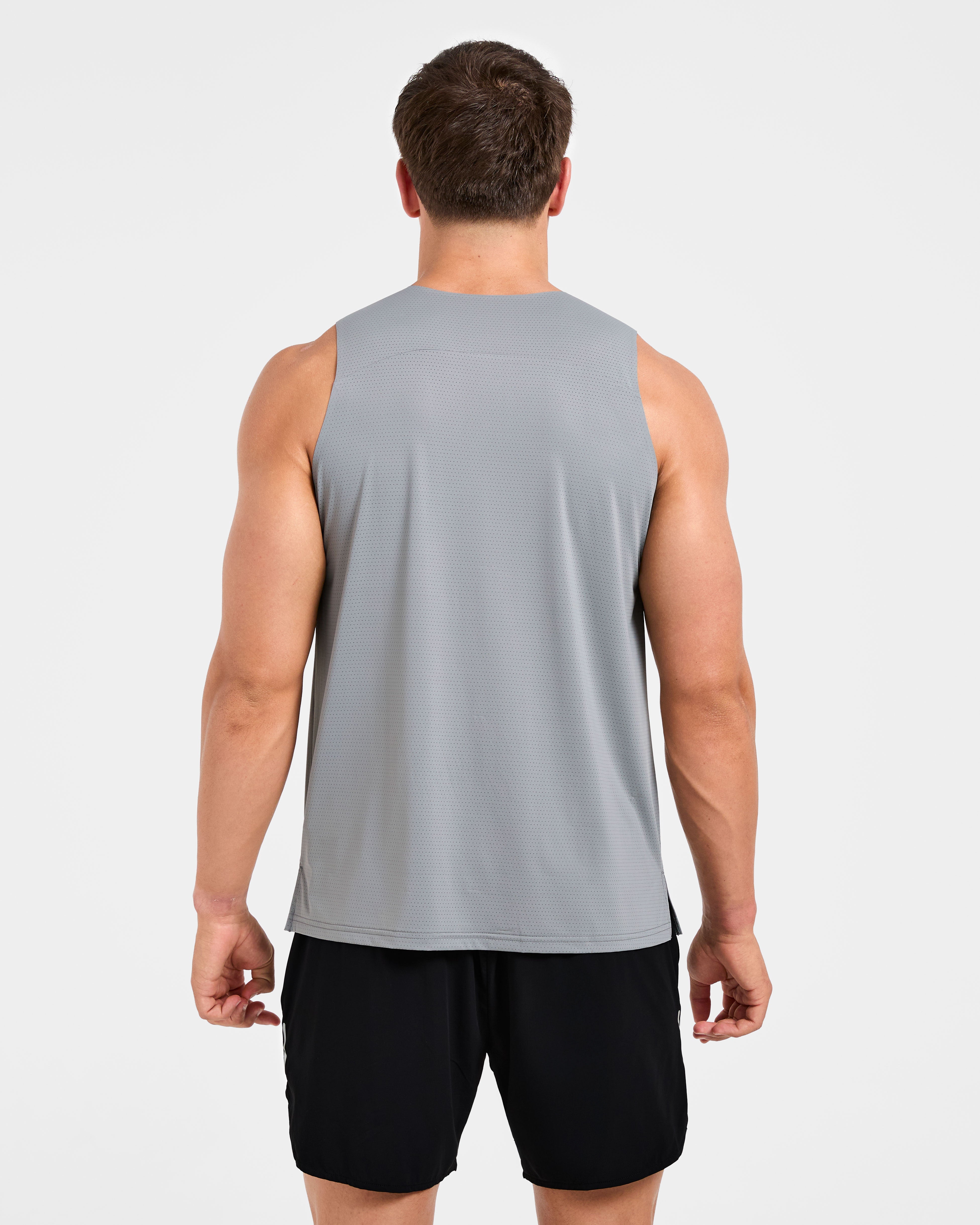 Run Loose Tank - Thunder Grijs