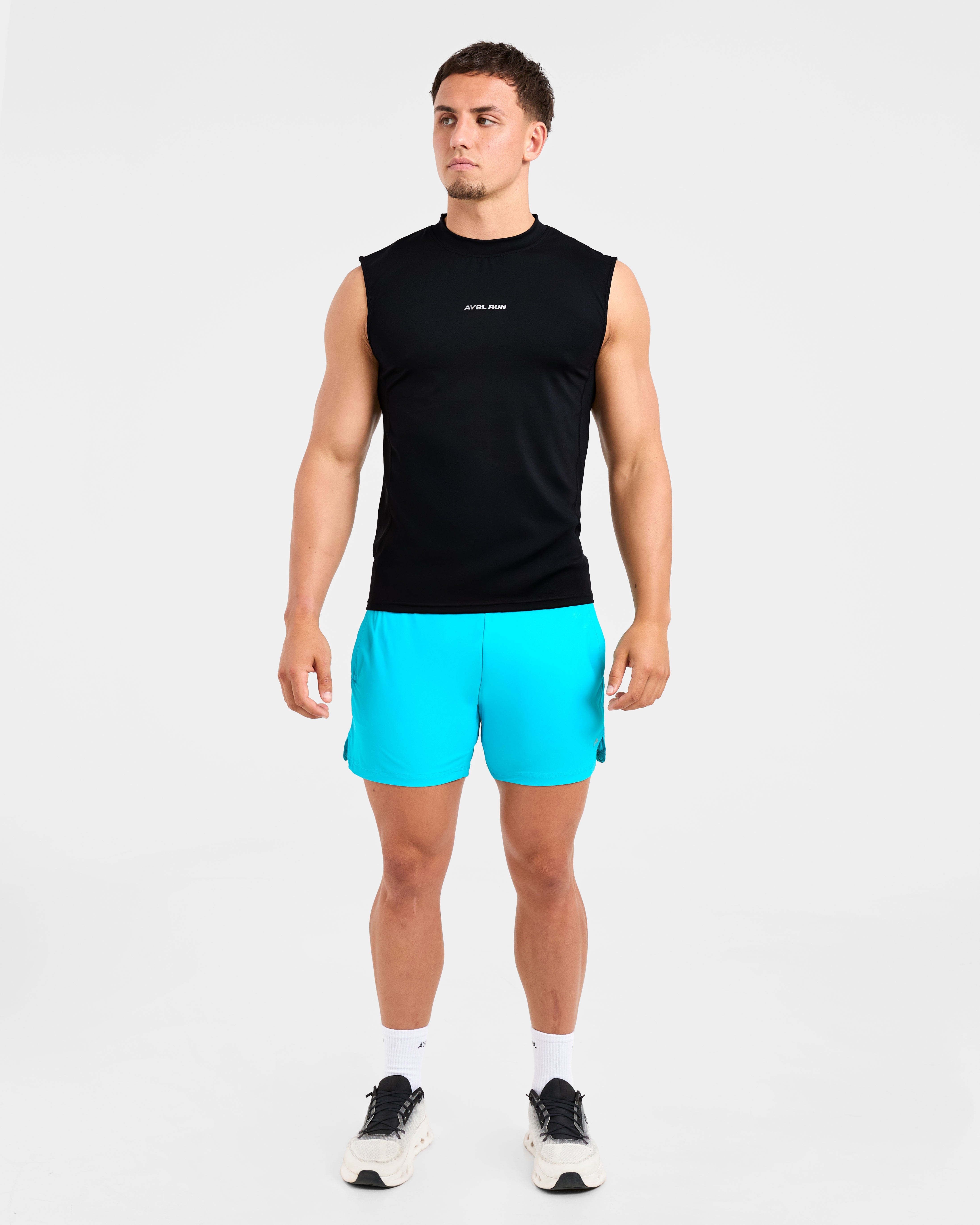Run 5" Shorts - Blaze Blauw